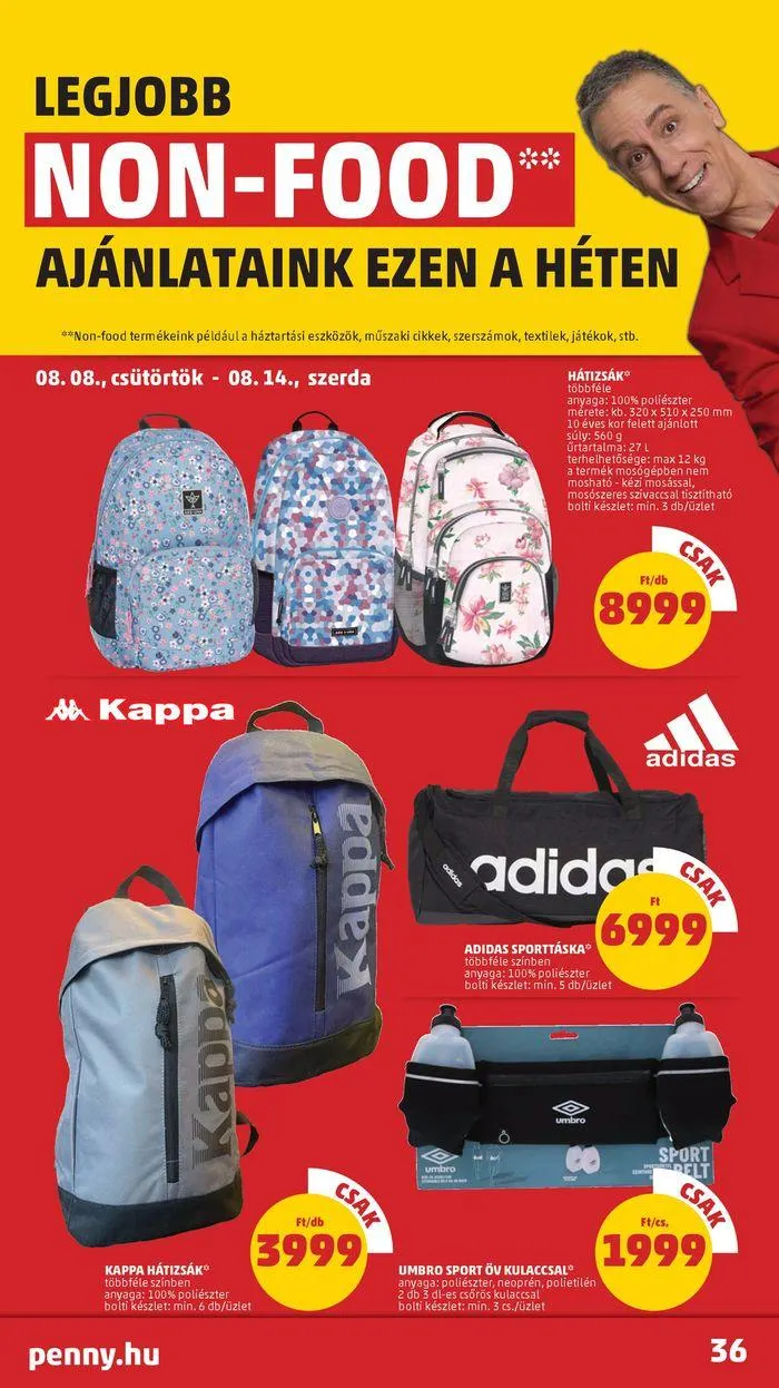 Katalógus Catalog PENNY 32. heti reklámújság augusztus 8.-tól augusztus 14.-ig 2024. - Oldal 40