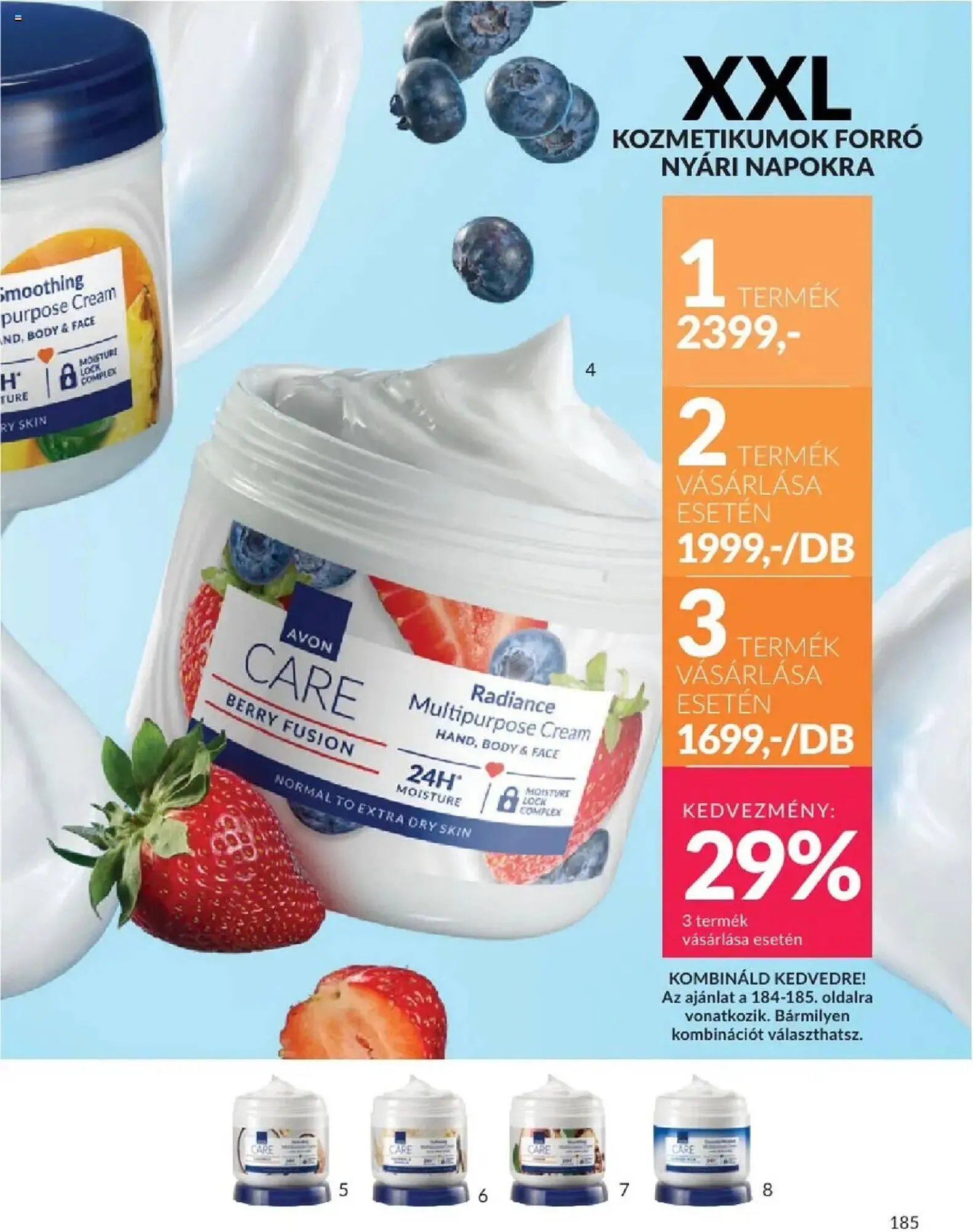 Katalógus AVON akciós újság augusztus 1.-tól augusztus 31.-ig 2025. - Oldal 184