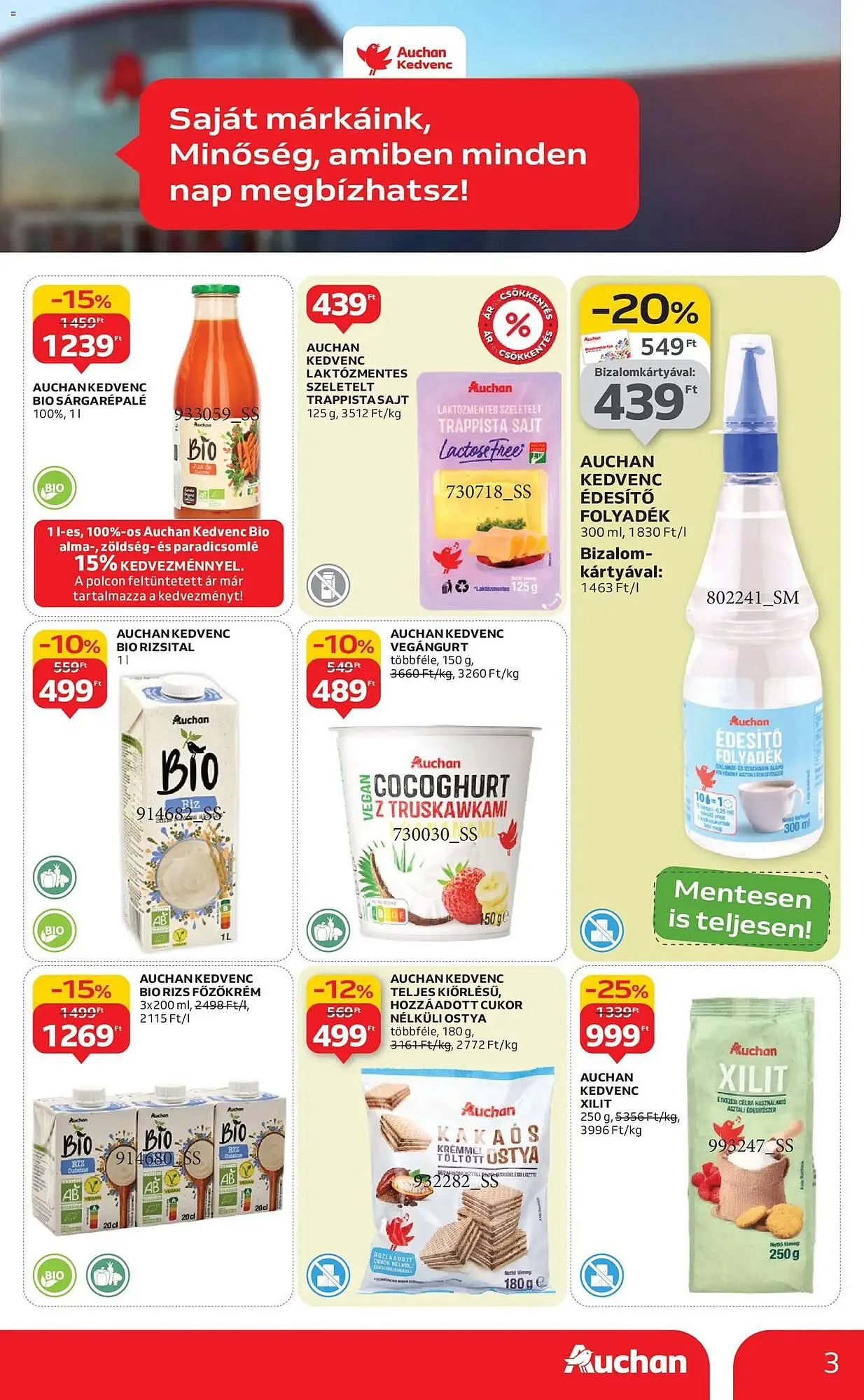 Katalógus Auchan akciós újság január 22.-tól február 4.-ig 2026. - Oldal 3