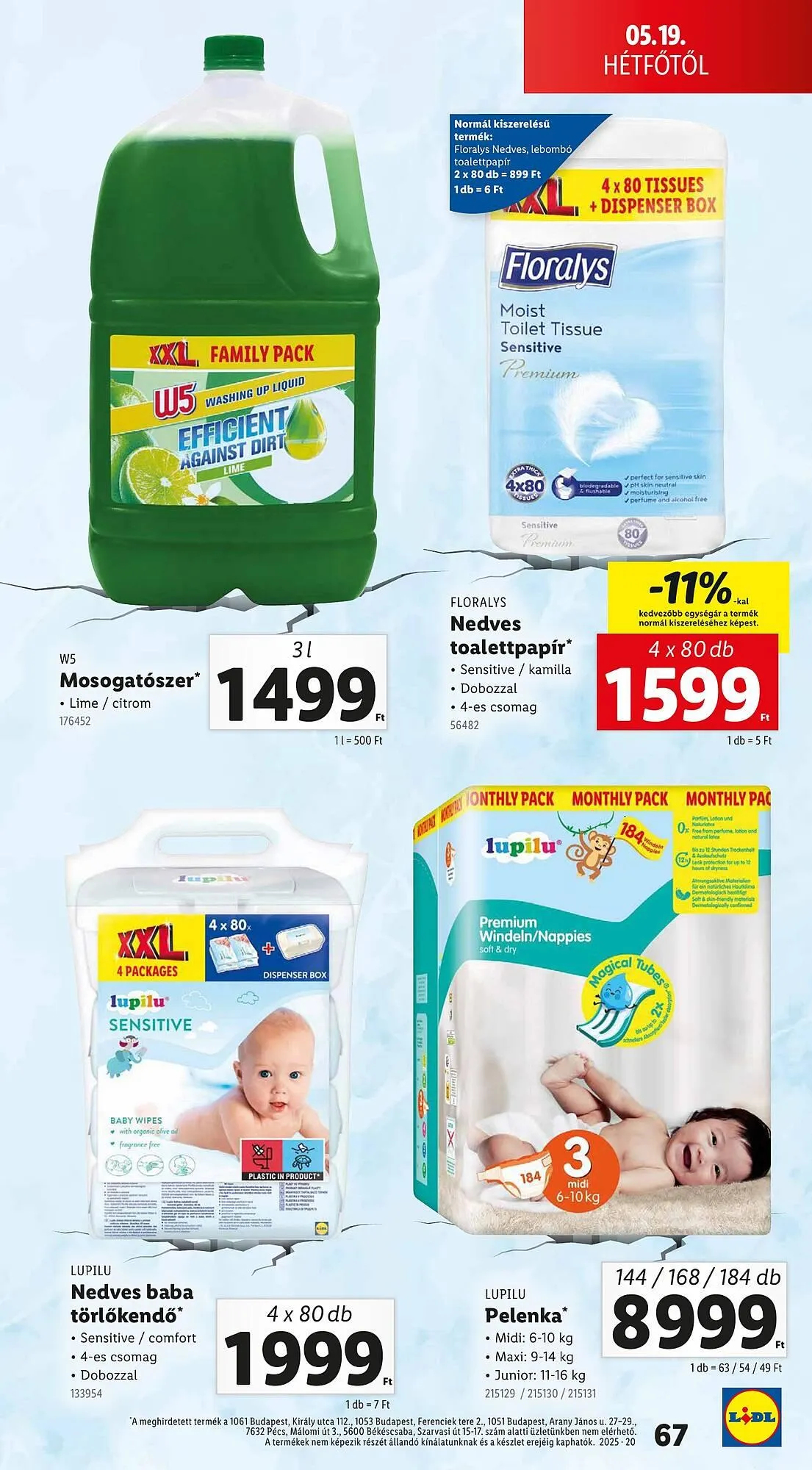 Katalógus Lidl akciós újság május 15.-tól május 21.-ig 2025. - Oldal 67