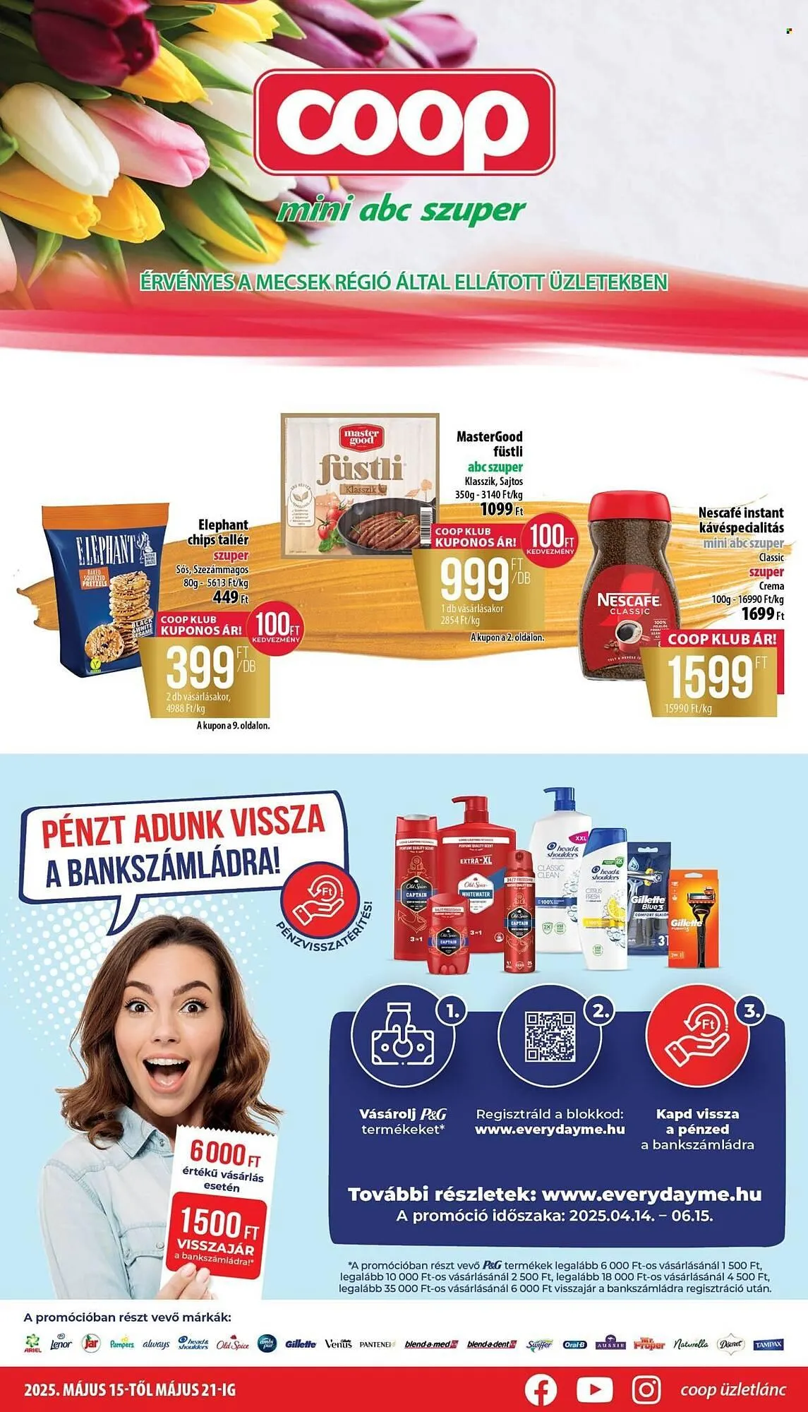 Katalógus Coop akciós újság május 15.-tól május 21.-ig 2025. - Oldal 1