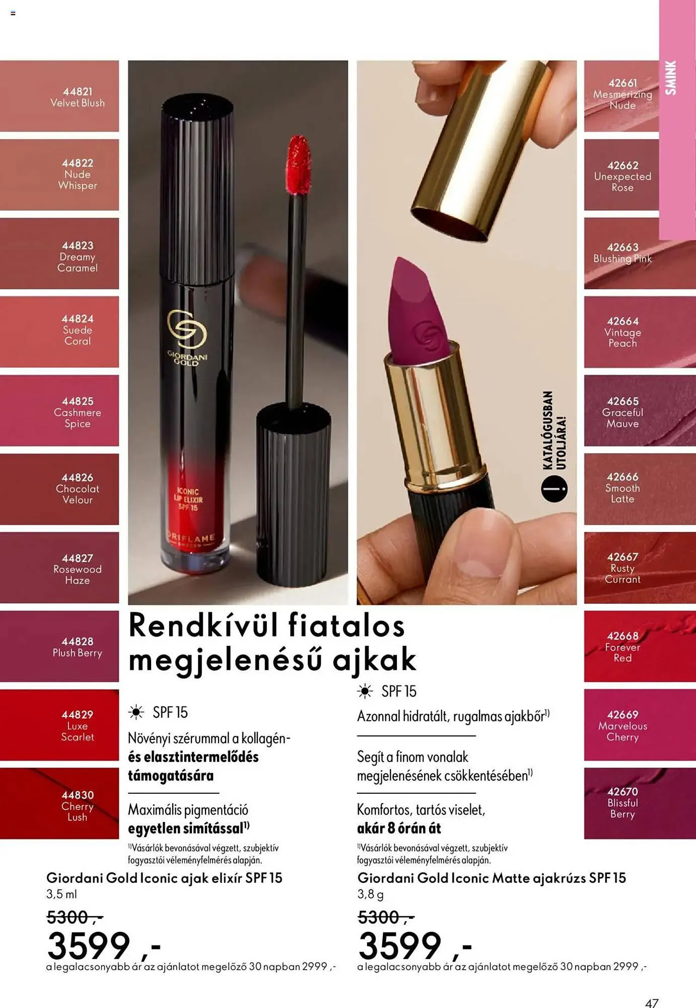 Katalógus Oriflame akciós újság május 25.-tól június 14.-ig 2025. - Oldal 47