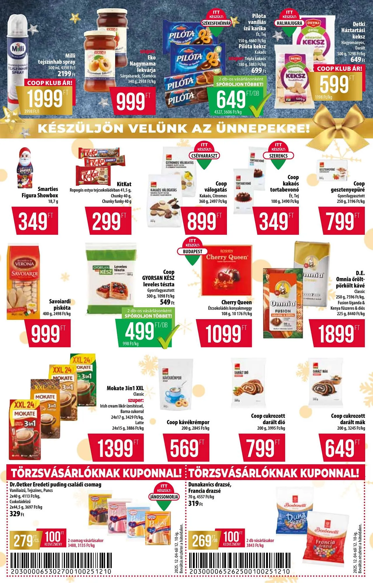 Katalógus Coop akciós újság december 4.-tól december 10.-ig 2025. - Oldal 6