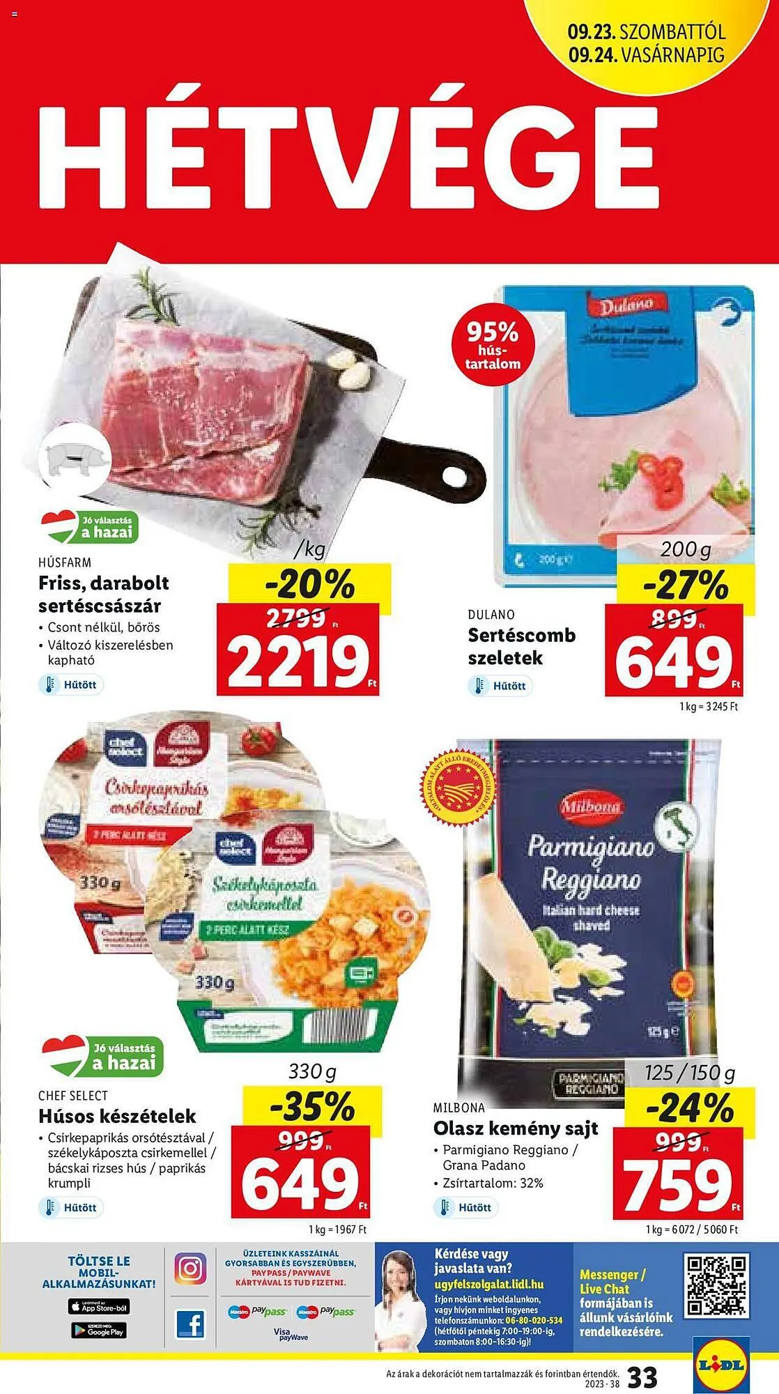 Katalógus Lidl akciós újság szeptember 21.-tól szeptember 27.-ig 2023. - Oldal 33