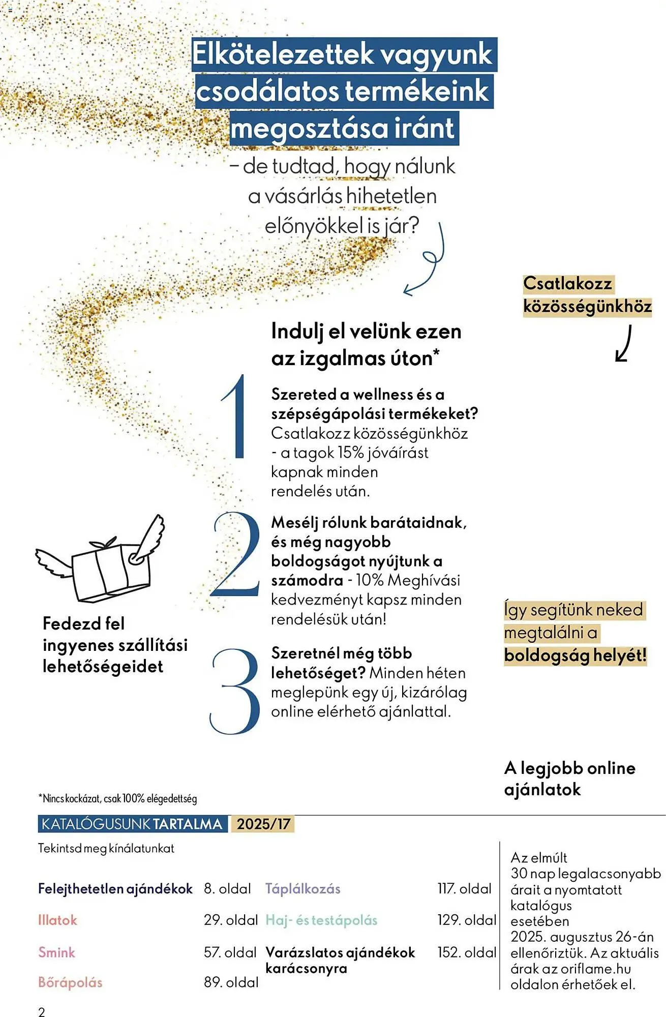 Katalógus Oriflame katalógus december 3.-tól december 23.-ig 2025. - Oldal 2