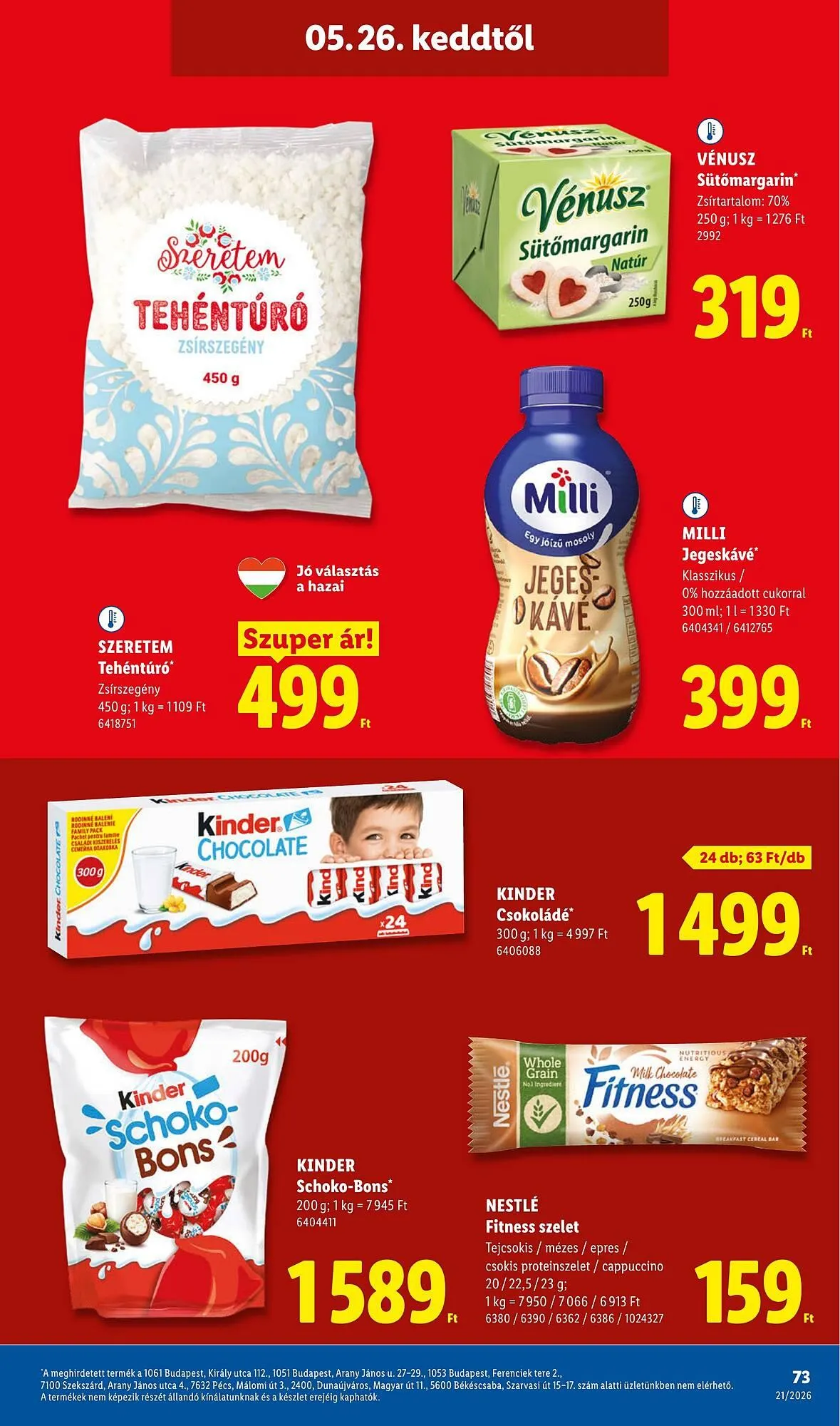 Katalógus Lidl akciós újság május 21.-tól május 27.-ig 2026. - Oldal 73