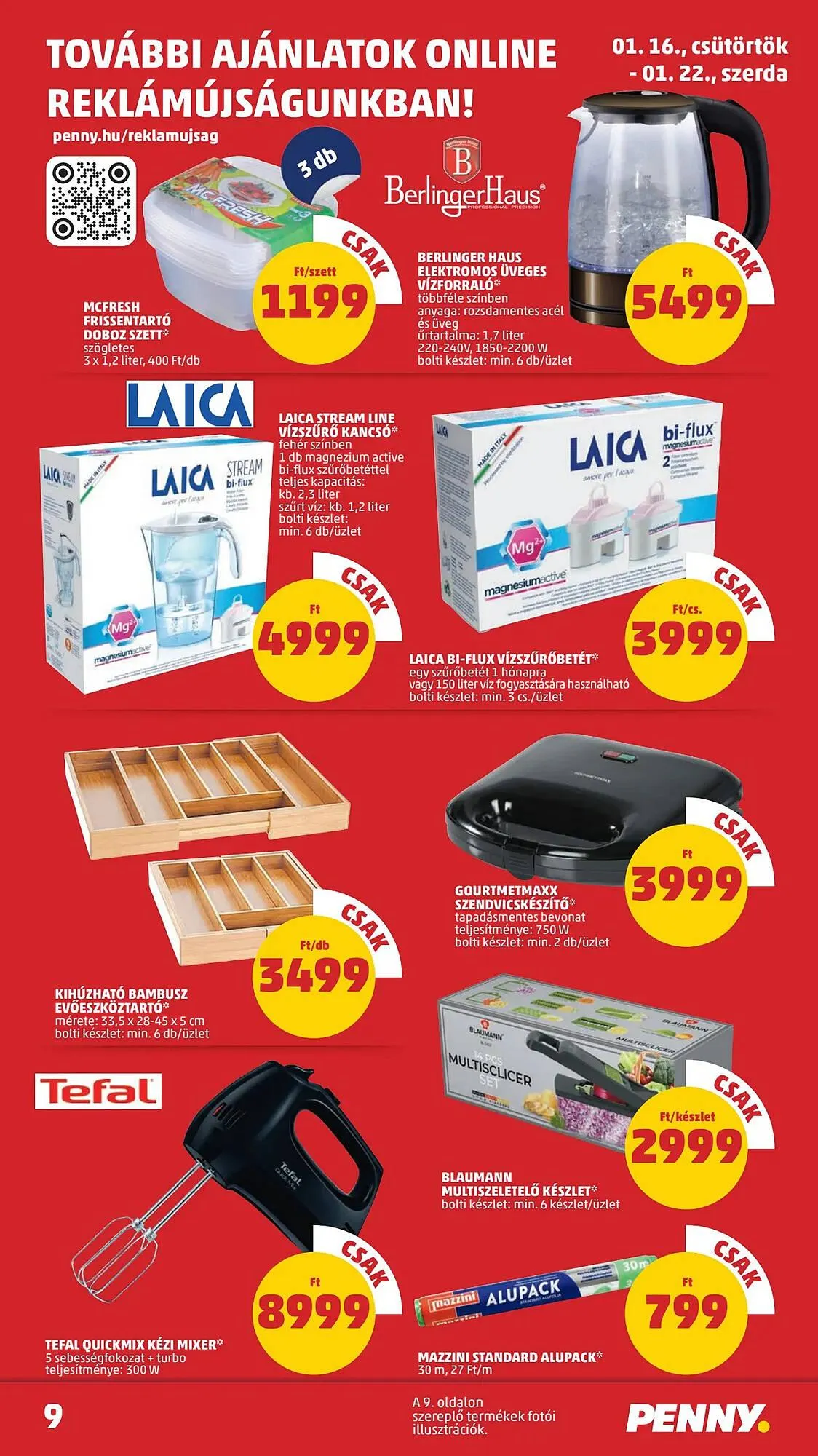 Katalógus PENNY akciós újság január 16.-tól január 22.-ig 2025. - Oldal 9