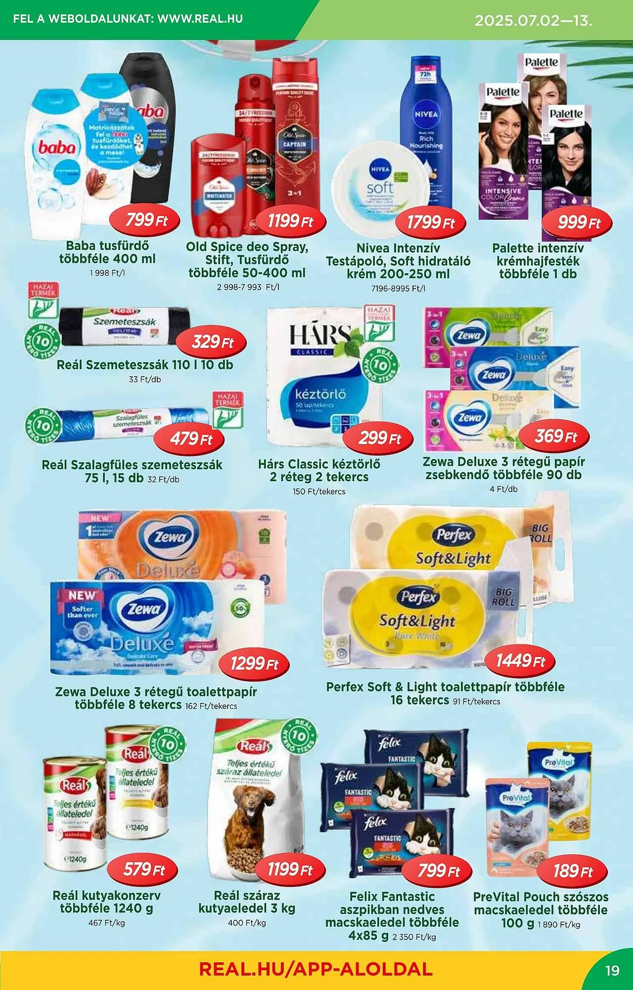 Katalógus Real akciós újság július 2.-tól július 13.-ig 2025. - Oldal 19