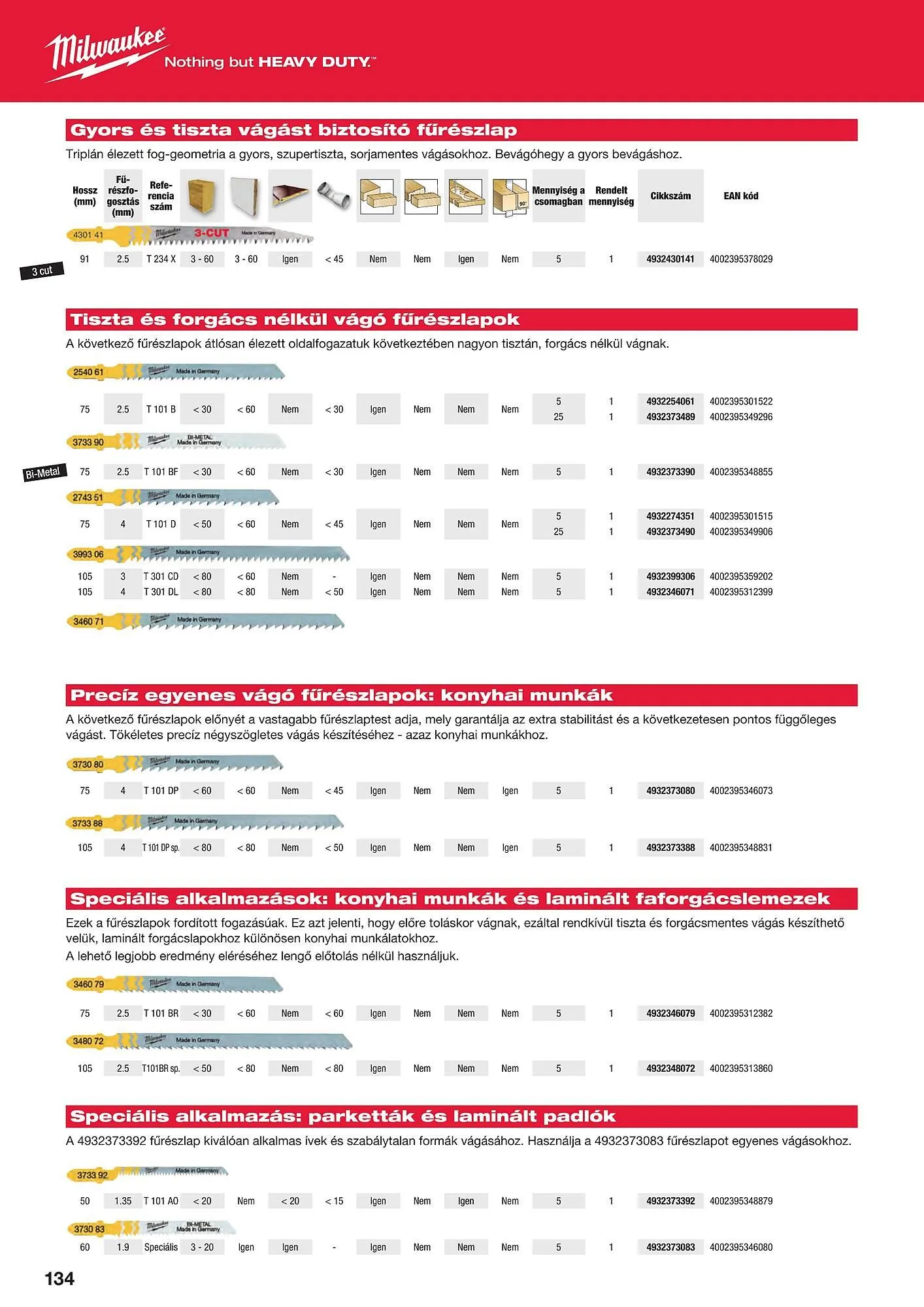 Katalógus Milwaukeetool akciós újság augusztus 14.-tól december 31.-ig 2024. - Oldal 134