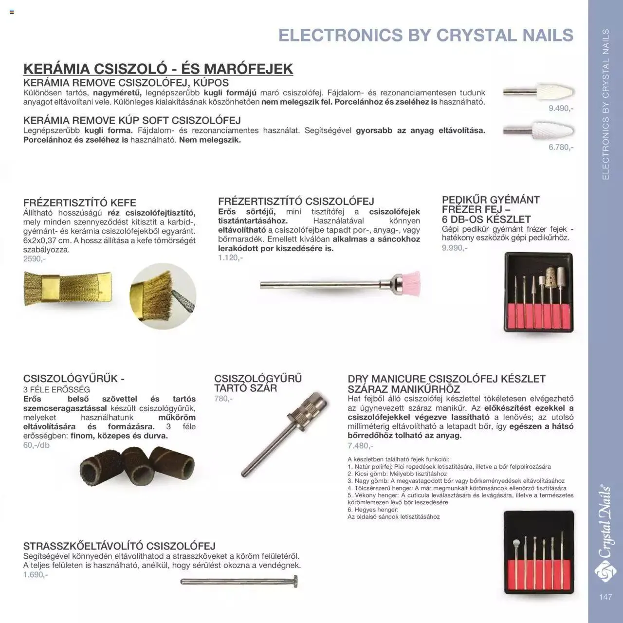 Katalógus Crystal Nails - Nagykatalógus 22/23 március 8.-tól december 31.-ig 2023. - Oldal 147