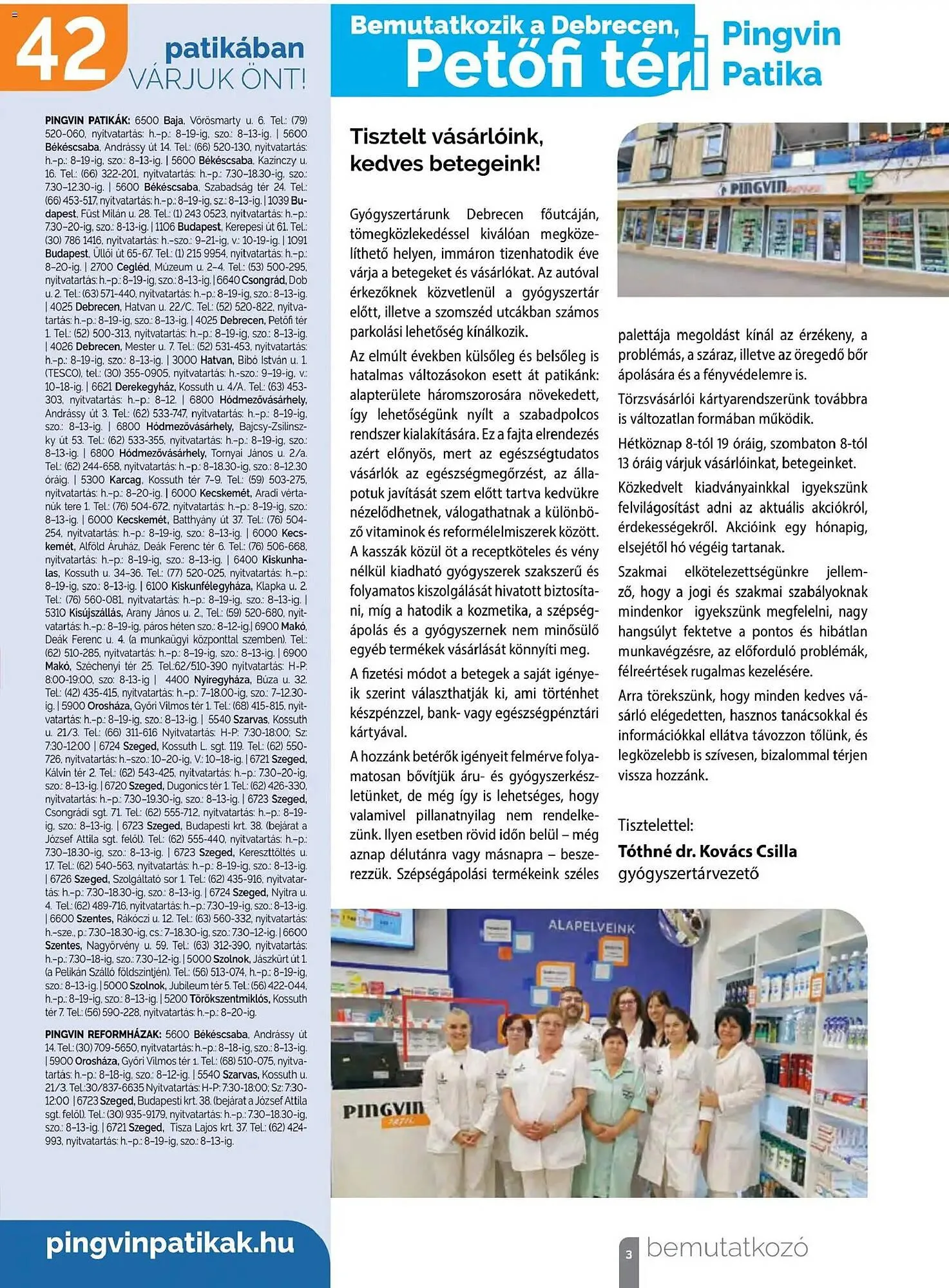 Katalógus Pingvin Patika akciós újság december 1.-tól december 31.-ig 2025. - Oldal 3