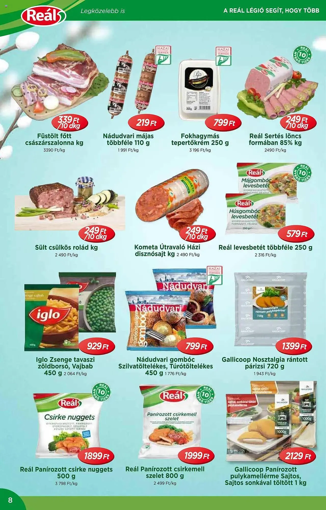 Katalógus Real akciós újság március 5.-tól március 16.-ig 2025. - Oldal 8