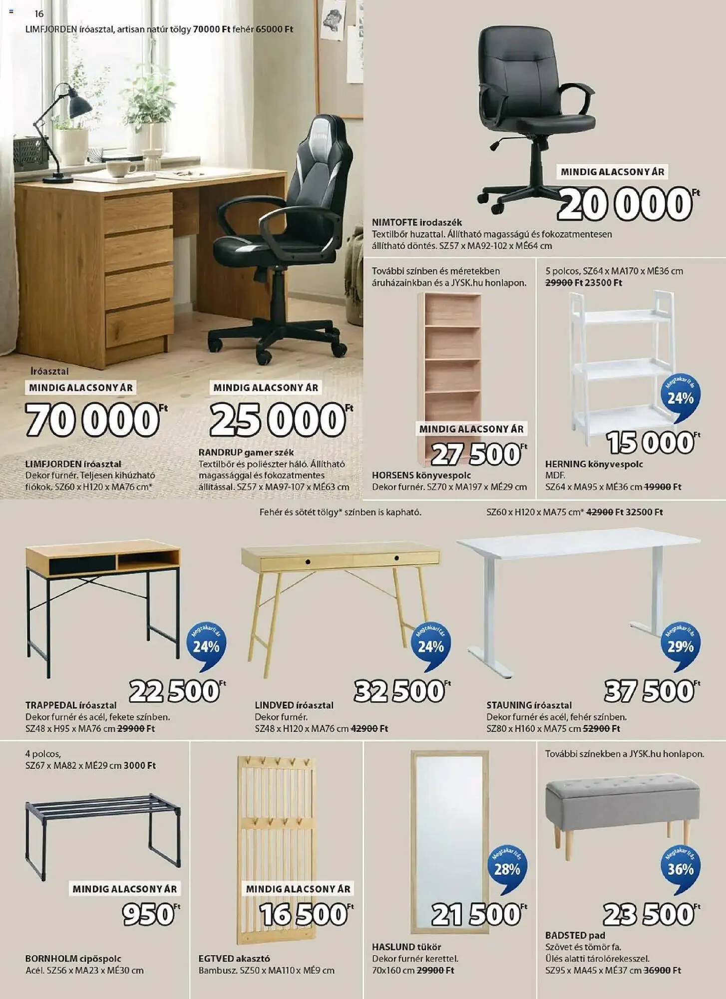 Katalógus JYSK akciós újság március 4.-tól április 7.-ig 2026. - Oldal 16