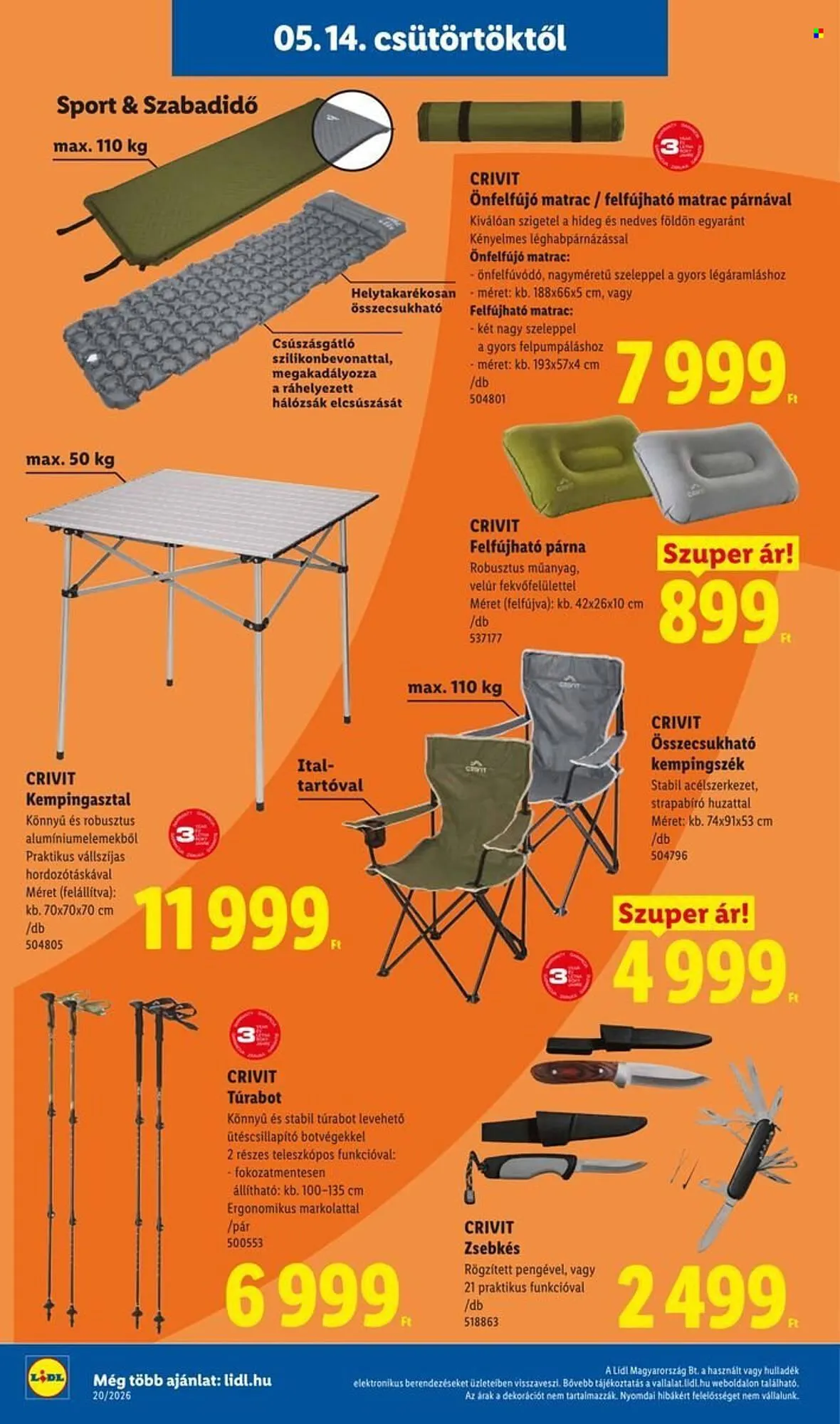 Katalógus Lidl akciós újság május 14.-tól május 20.-ig 2026. - Oldal 4