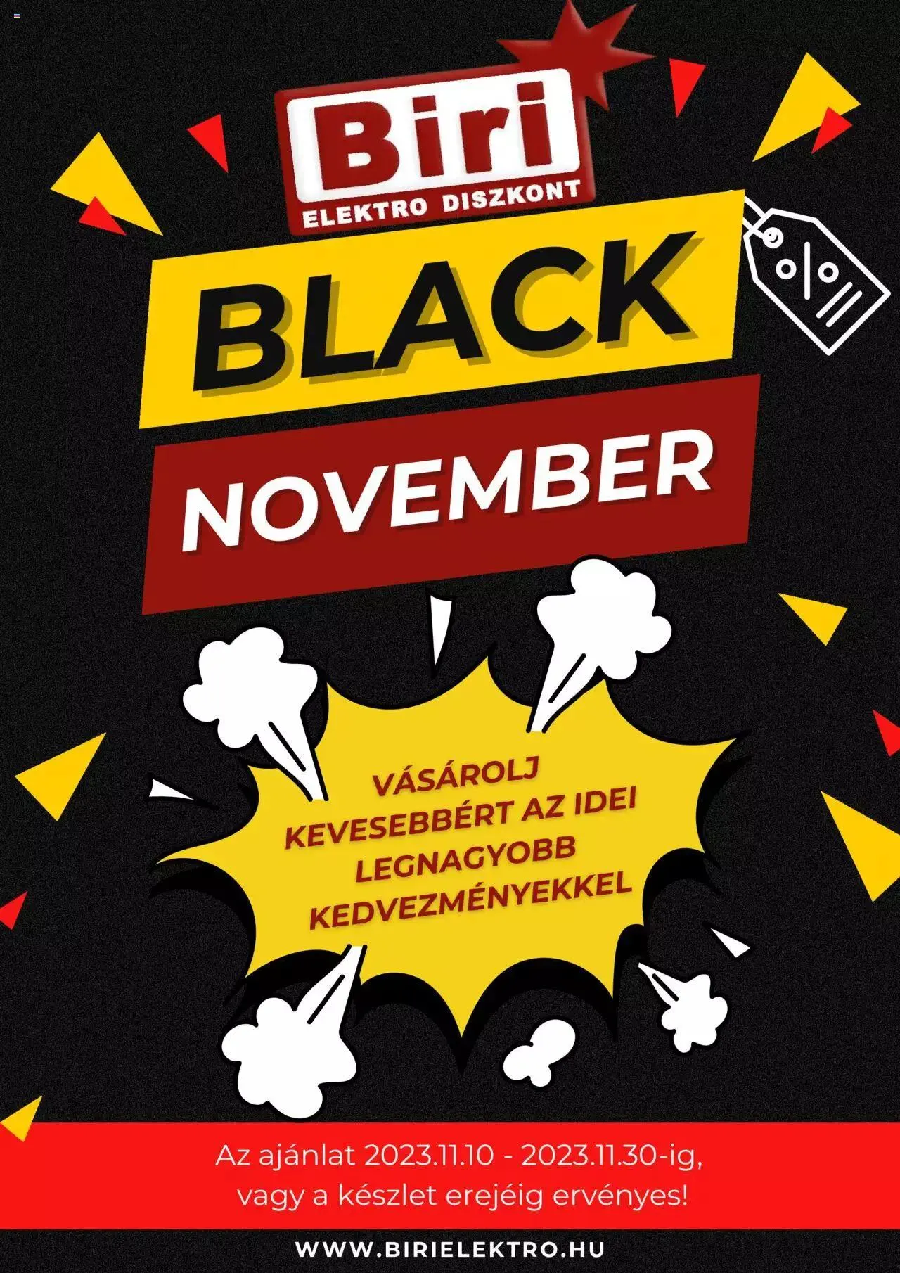Biri Elektro Black November - 0