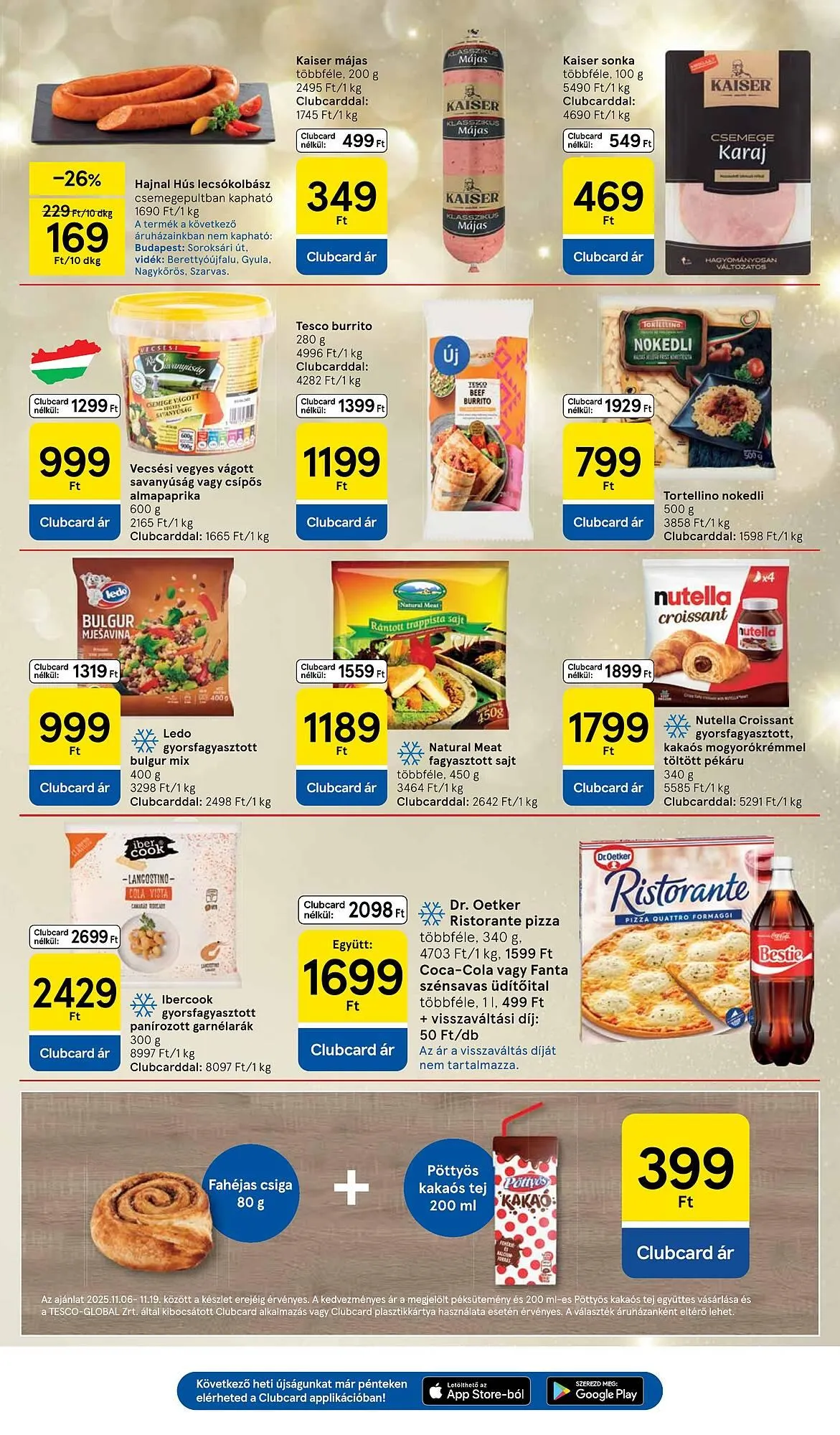 Katalógus Tesco akciós újság november 6.-tól november 12.-ig 2025. - Oldal 3