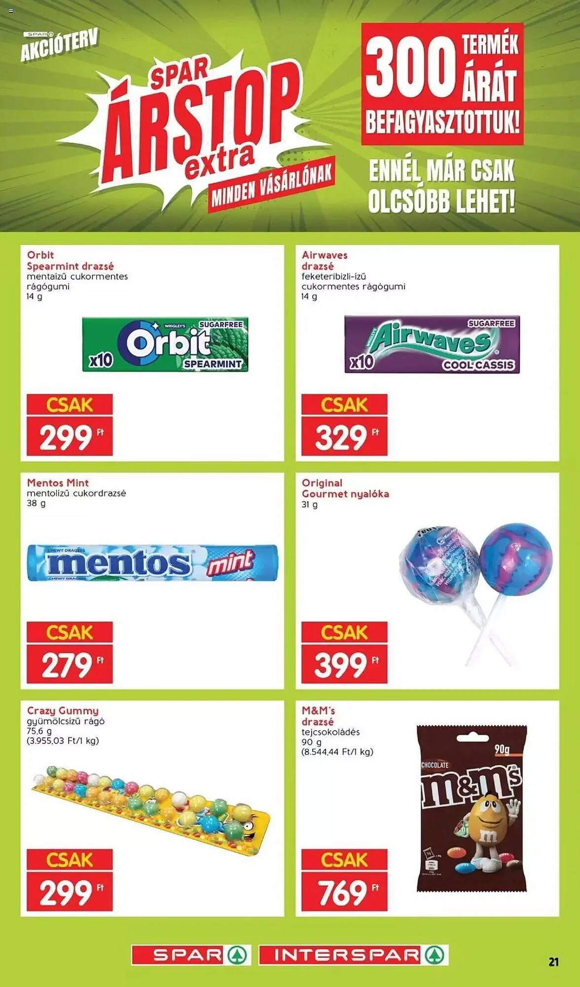 Katalógus Interspar akciós újság augusztus 1.-tól szeptember 30.-ig 2023. - Oldal 21
