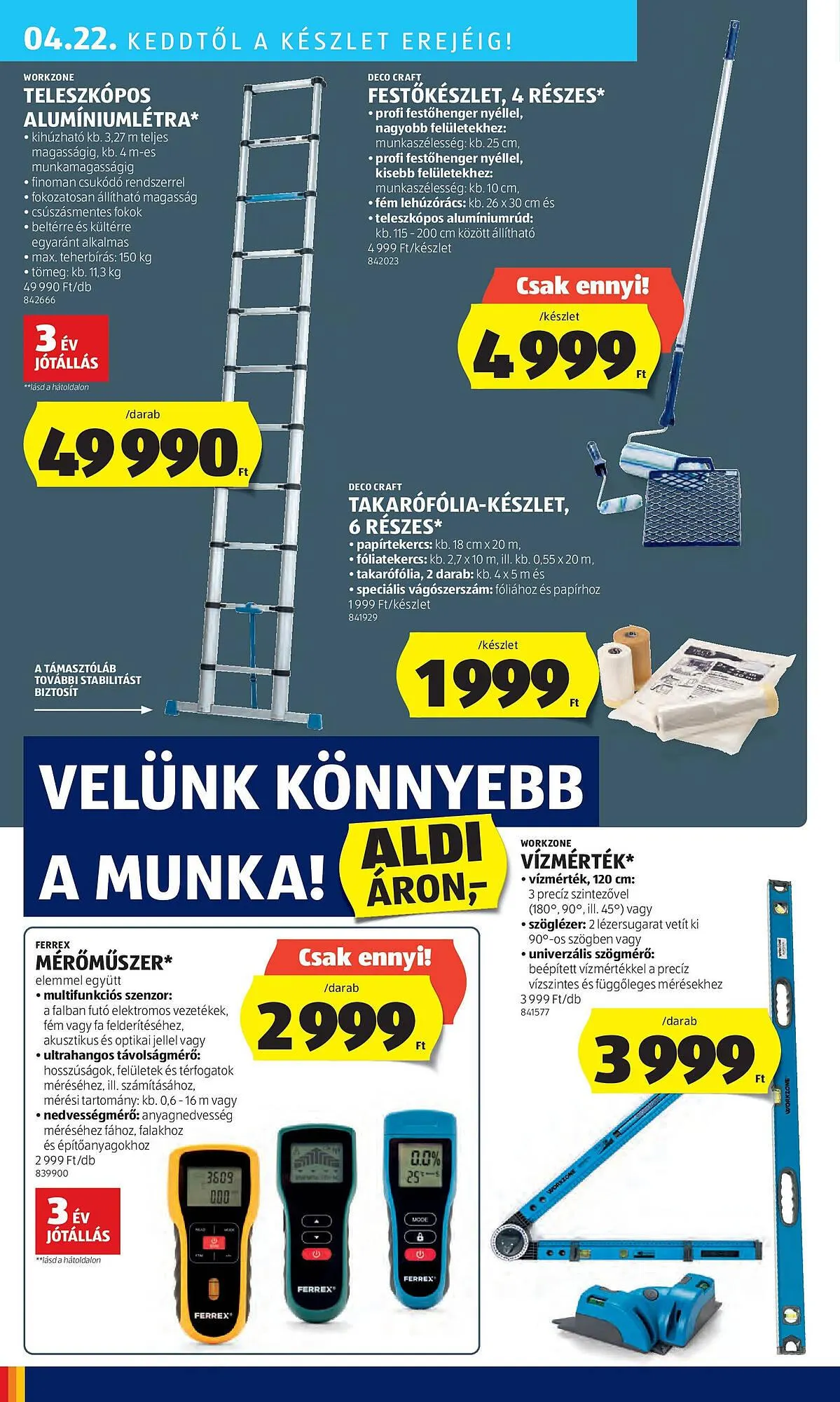 Katalógus ALDI akciós újság április 17.-tól április 23.-ig 2025. - Oldal 42