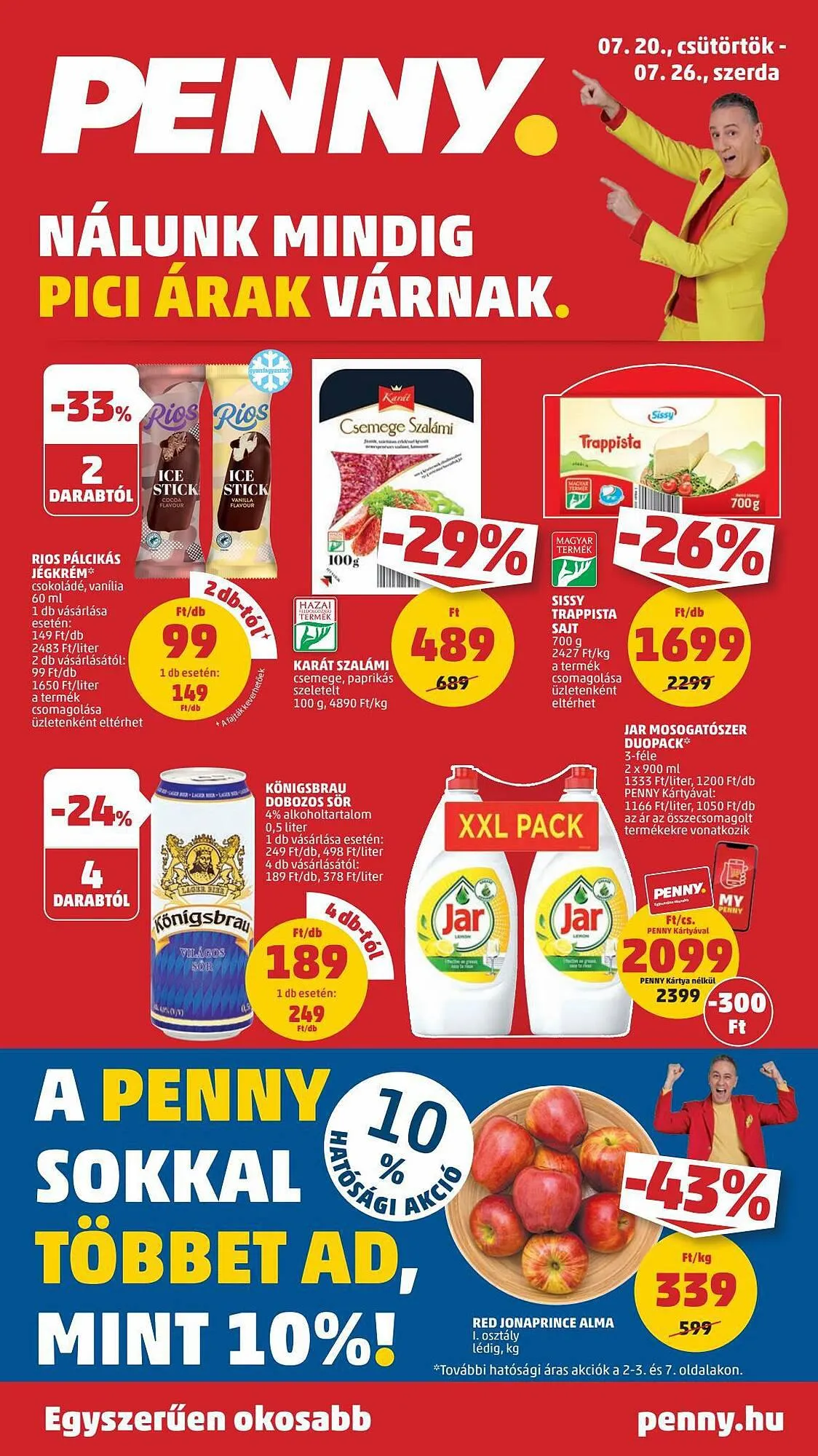 Katalógus PENNY akciós újság július 17.-tól július 26.-ig 2023. - Oldal 1