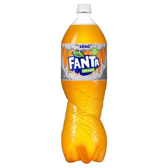 Fanta kalóriamentes narancsízű szénsavas üdítőital édesítőszerekkel 1,75 l