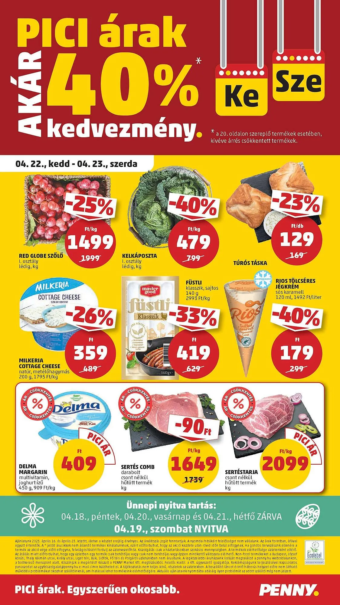 Katalógus PENNY akciós újság április 16.-tól április 23.-ig 2025. - Oldal 20