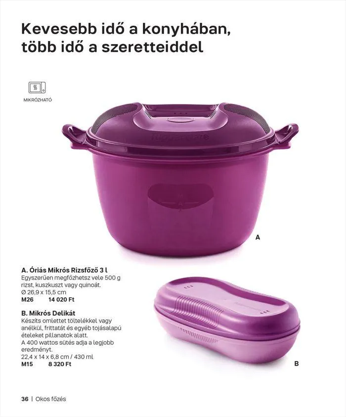 Katalógus Tupperware akciós szeptember 7.-tól december 31.-ig 2024. - Oldal 36