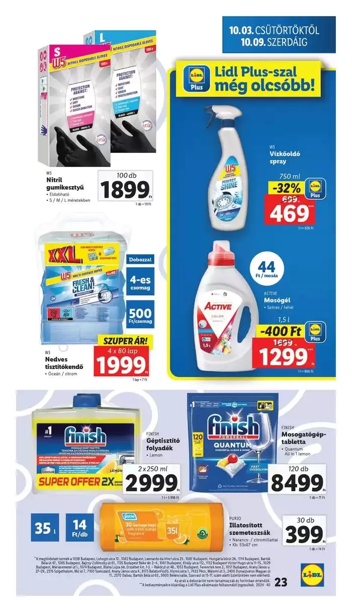 Katalógus Akciós újság – 40. hét október 3.-tól október 9.-ig 2024. - Oldal 23