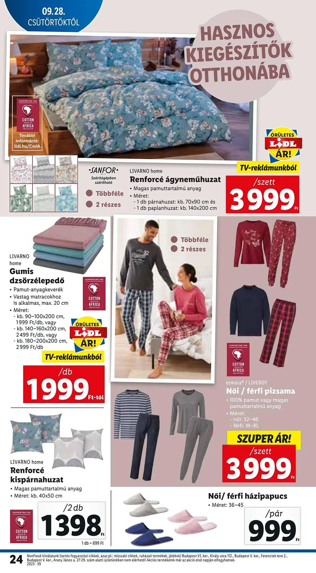 Katalógus Lidl akciós újság szeptember 28.-tól október 4.-ig 2023. - Oldal 24