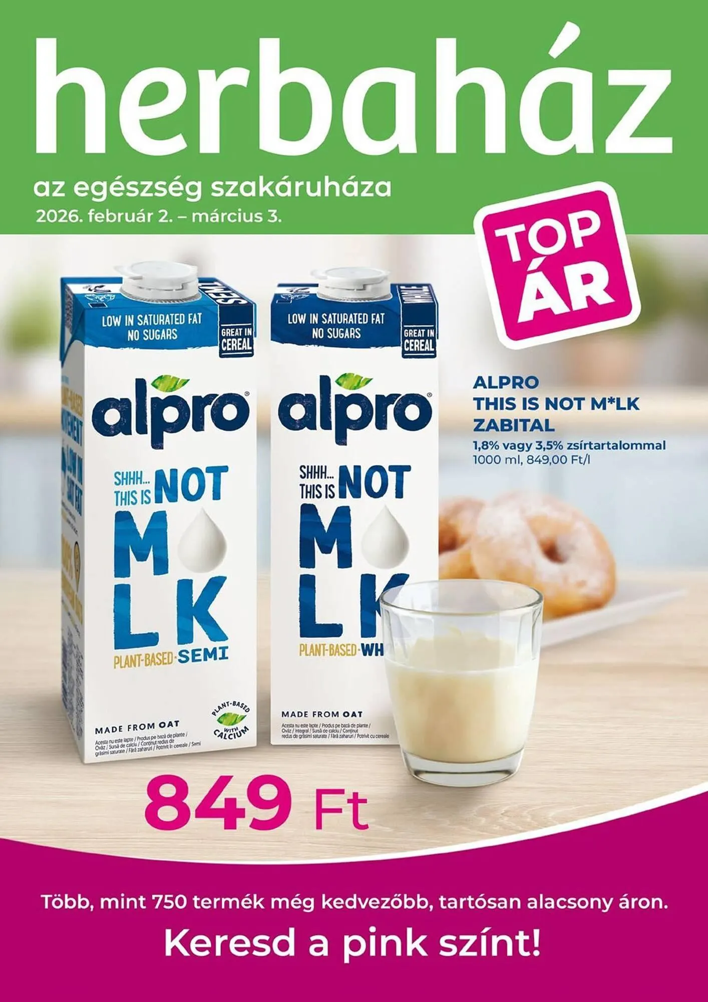 Herbaház akciós újság - 1