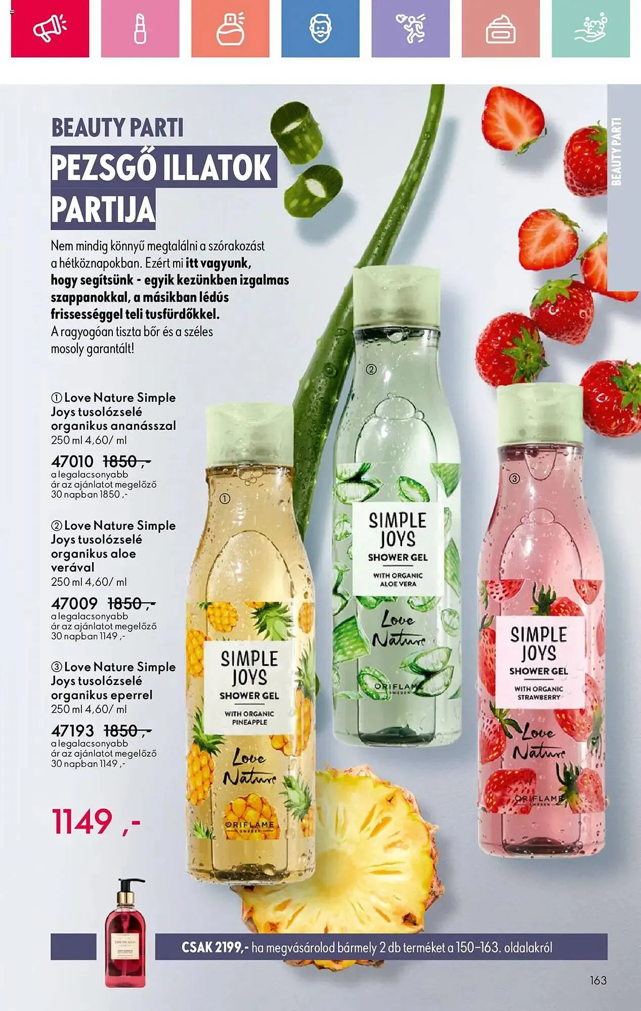 Katalógus Oriflame akciós újság július 27.-tól augusztus 16.-ig 2025. - Oldal 163