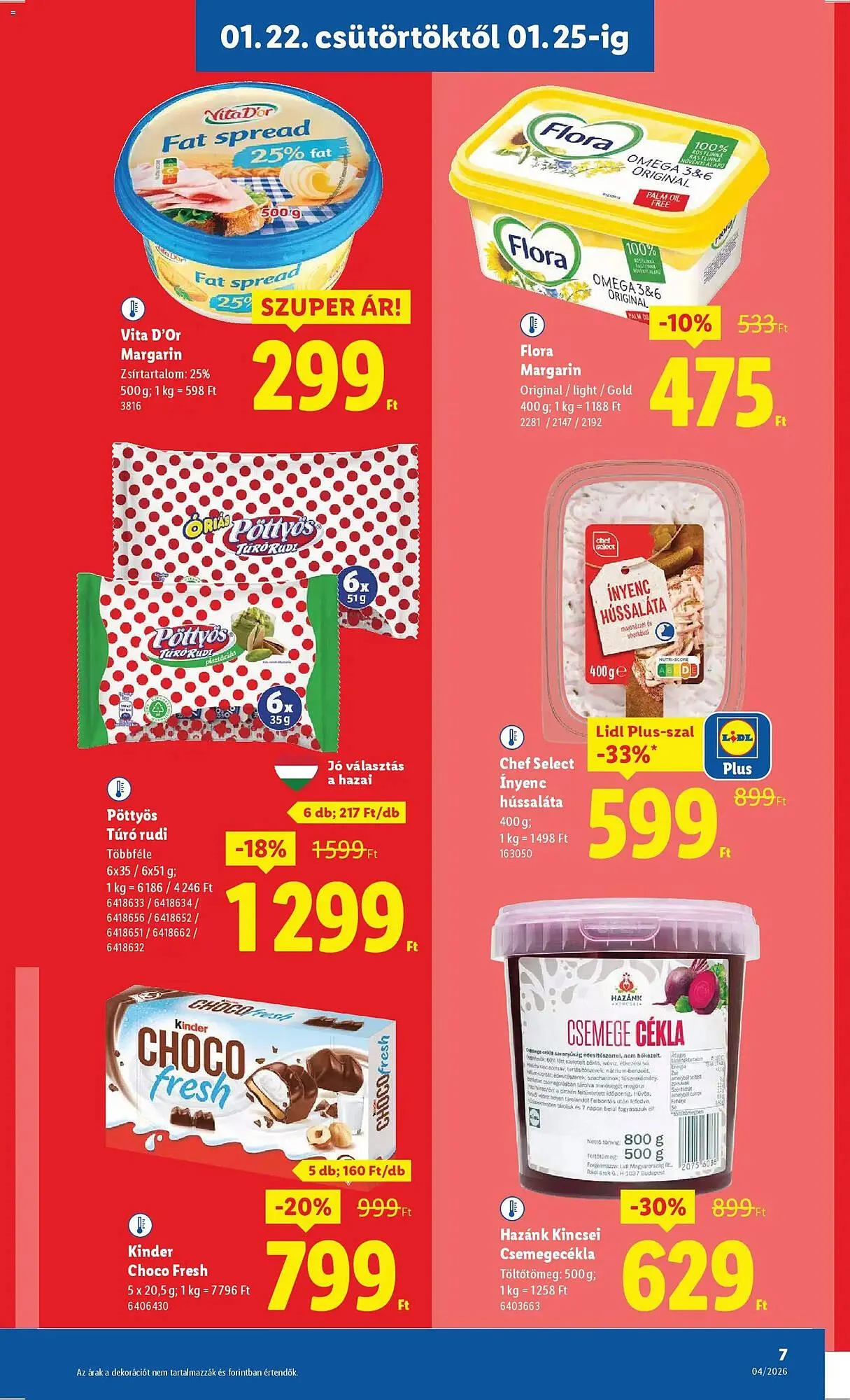 Katalógus Lidl akciós újság január 22.-tól január 28.-ig 2026. - Oldal 7
