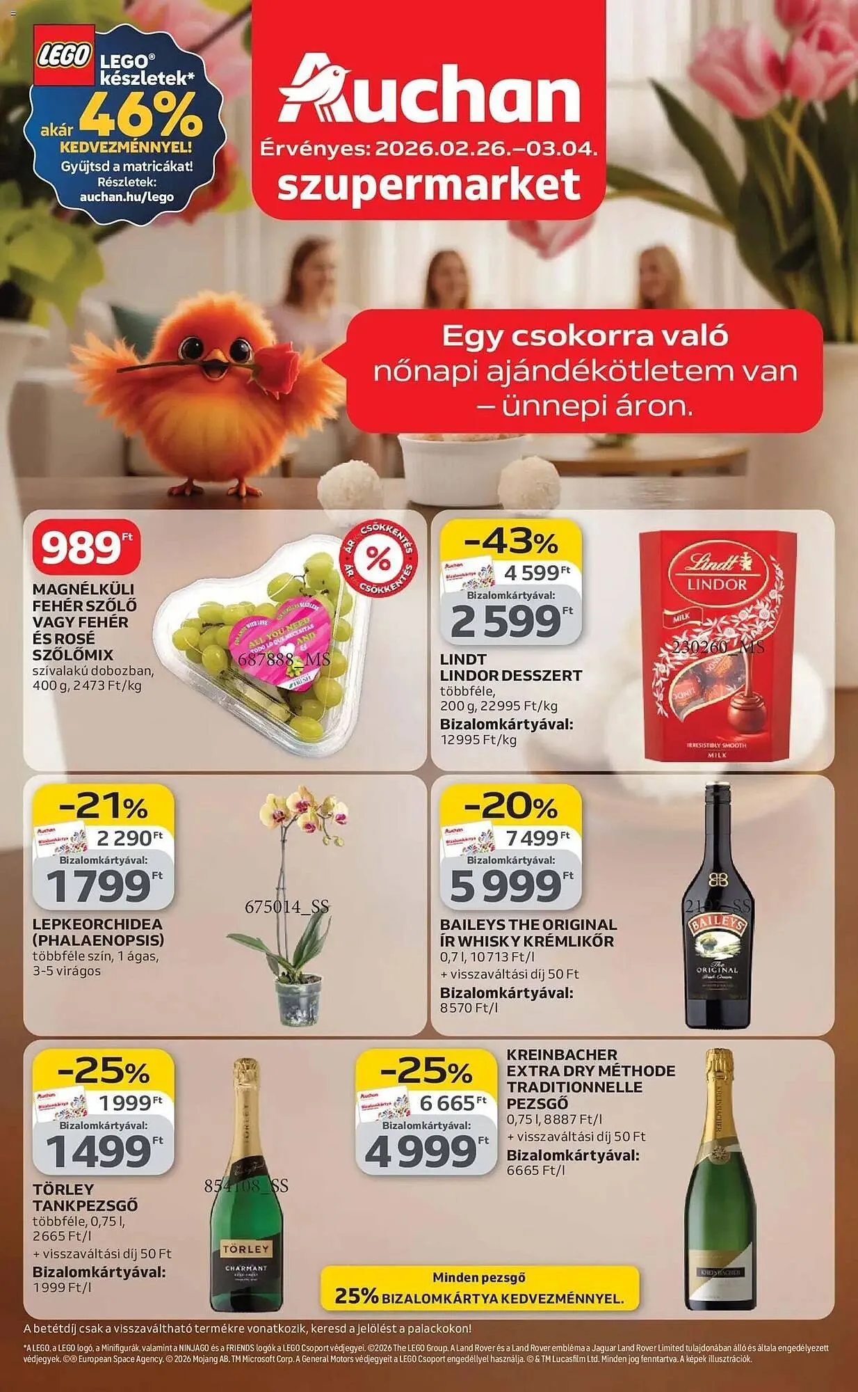 Katalógus Auchan akciós újság február 26.-tól március 4.-ig 2026. - Oldal 1