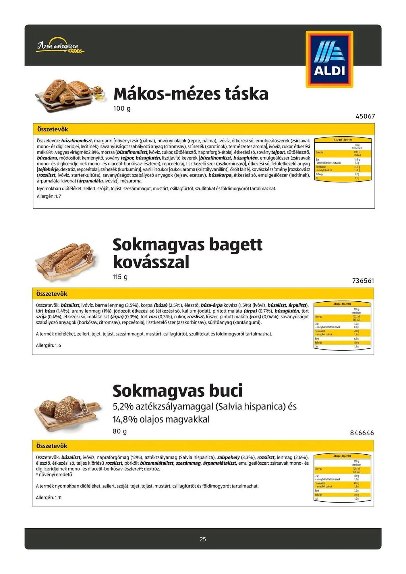 Katalógus ALDI akciós újság július 16.-tól január 20.-ig 2026. - Oldal 25