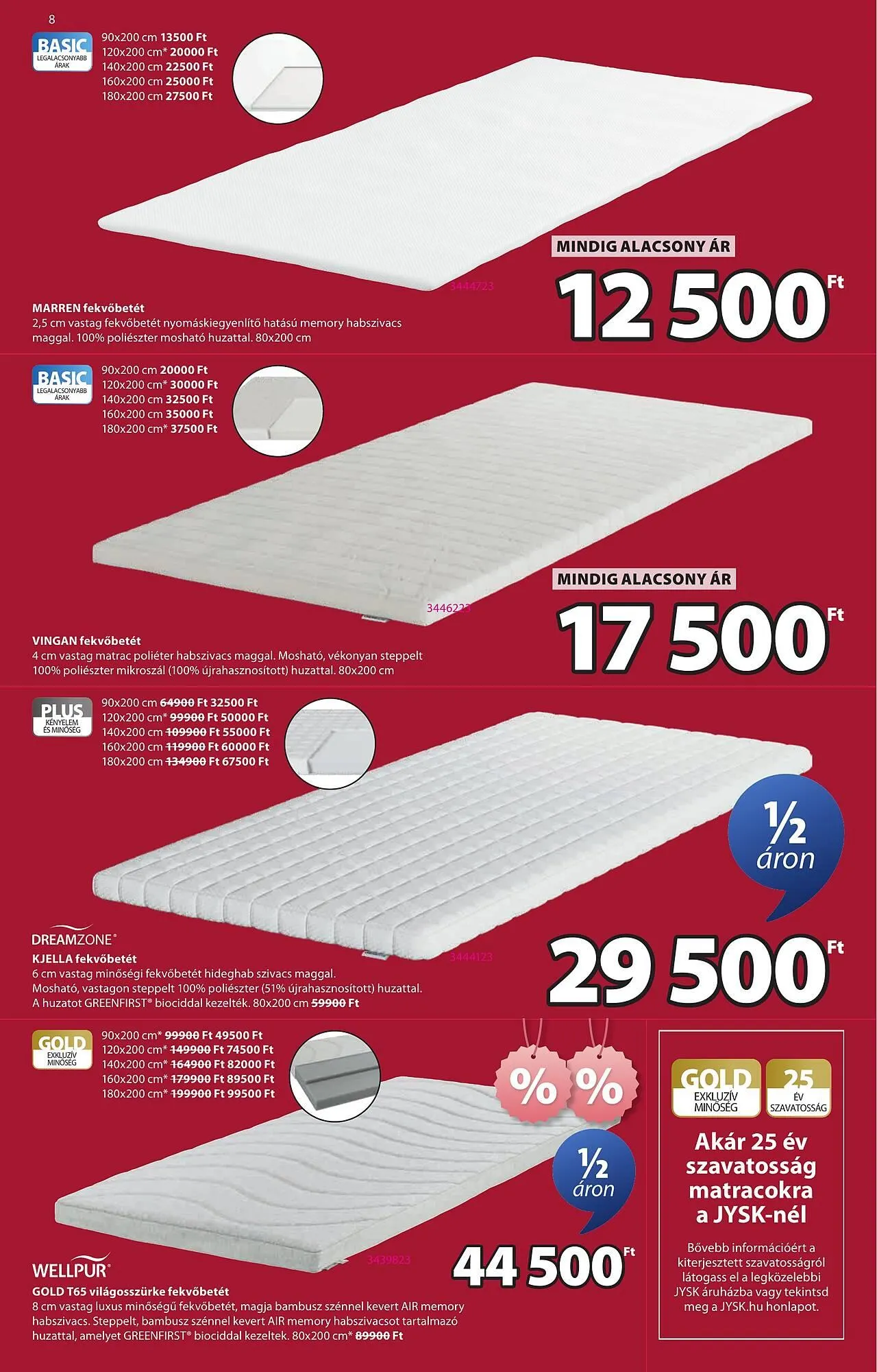 Katalógus JYSK akciós újság január 7.-tól február 1.-ig 2026. - Oldal 8