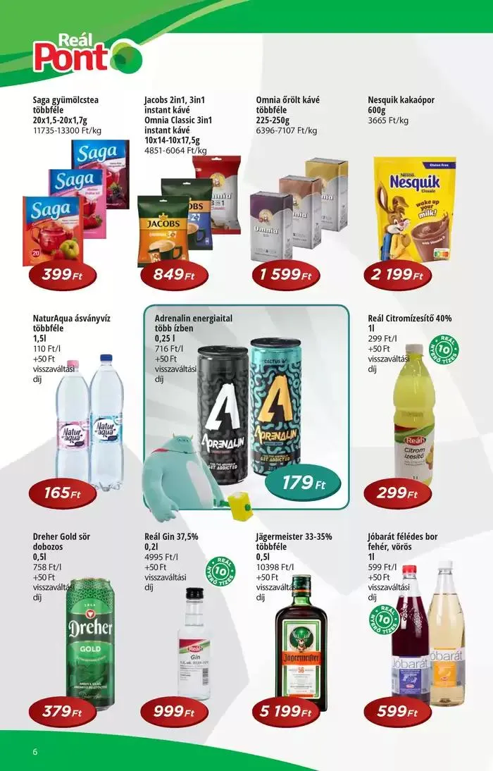Katalógus Reál Pont Újság I. február 4.-tól február 18.-ig 2025. - Oldal 6