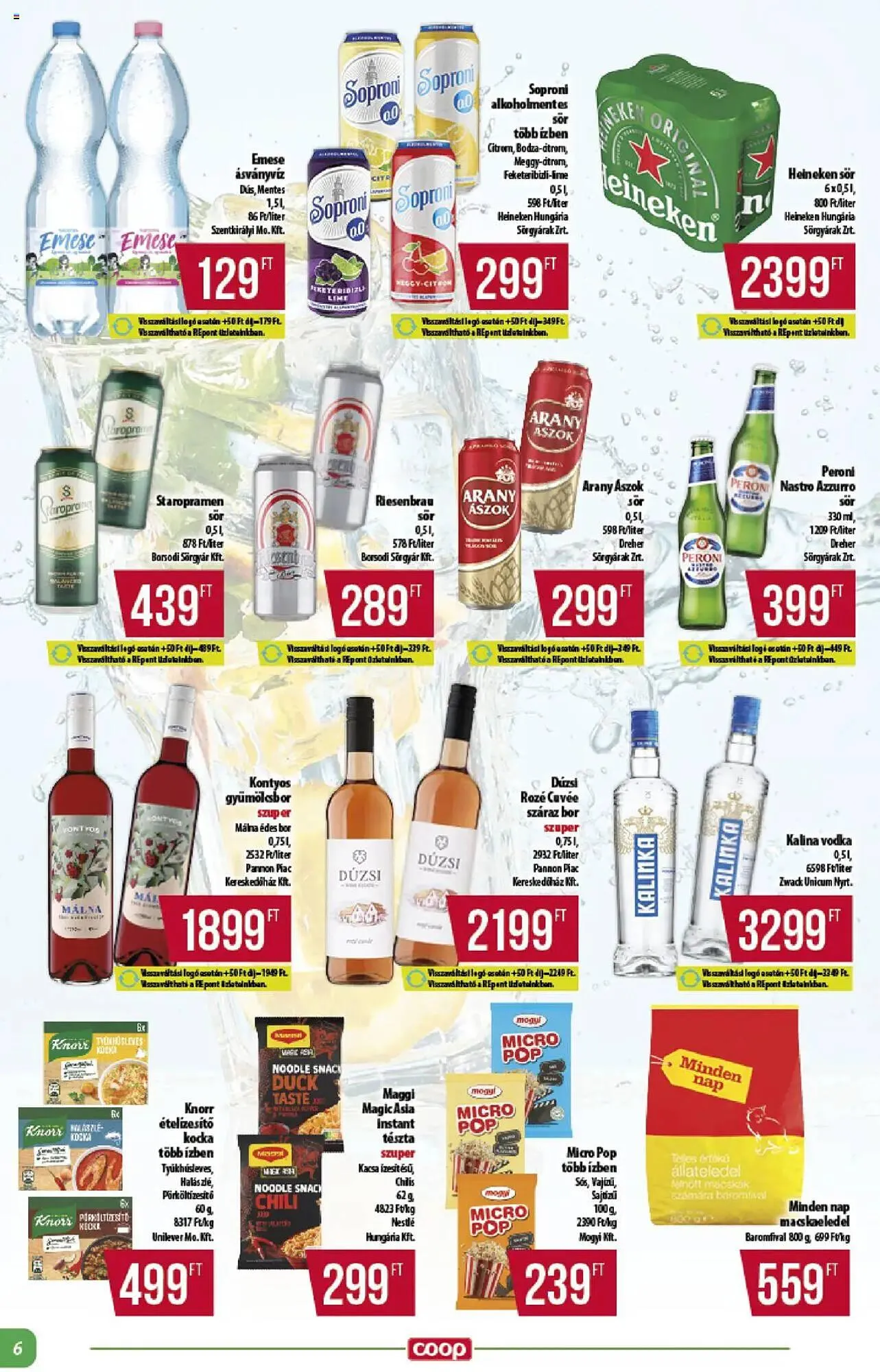 Katalógus Coop akciós újság június 26.-tól július 2.-ig 2025. - Oldal 6