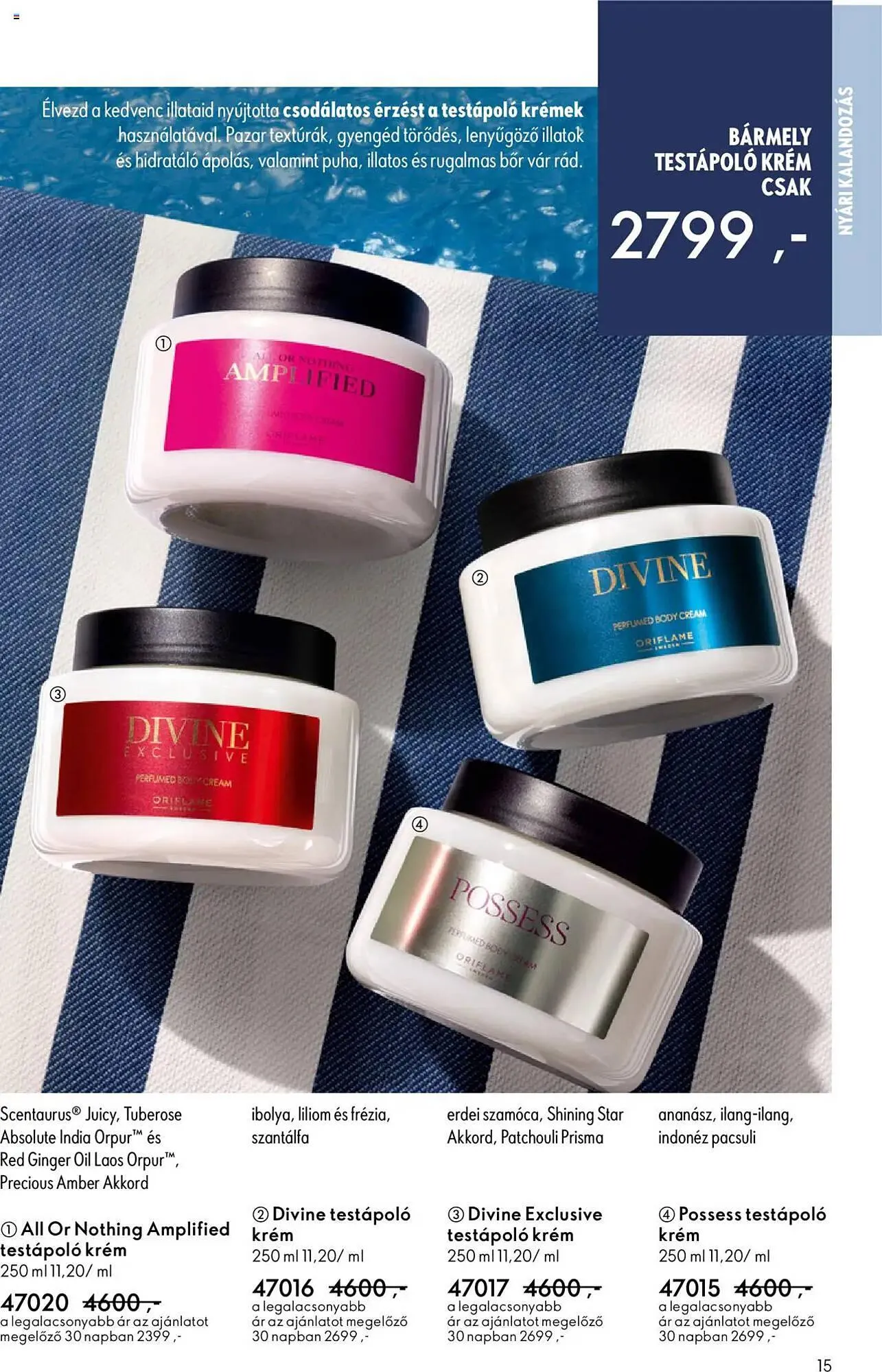 Katalógus Oriflame akciós újság június 15.-tól július 5.-ig 2025. - Oldal 15