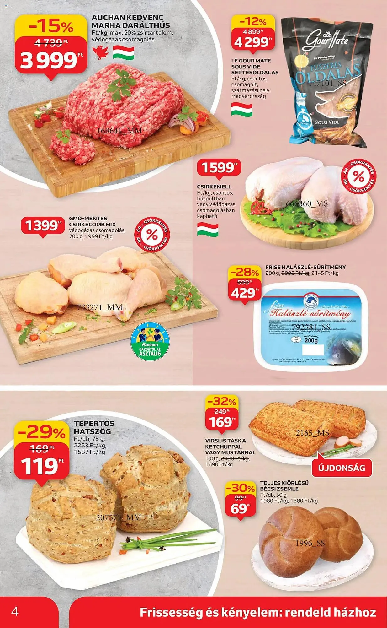 Katalógus Auchan akciós újság december 4.-tól december 10.-ig 2025. - Oldal 4