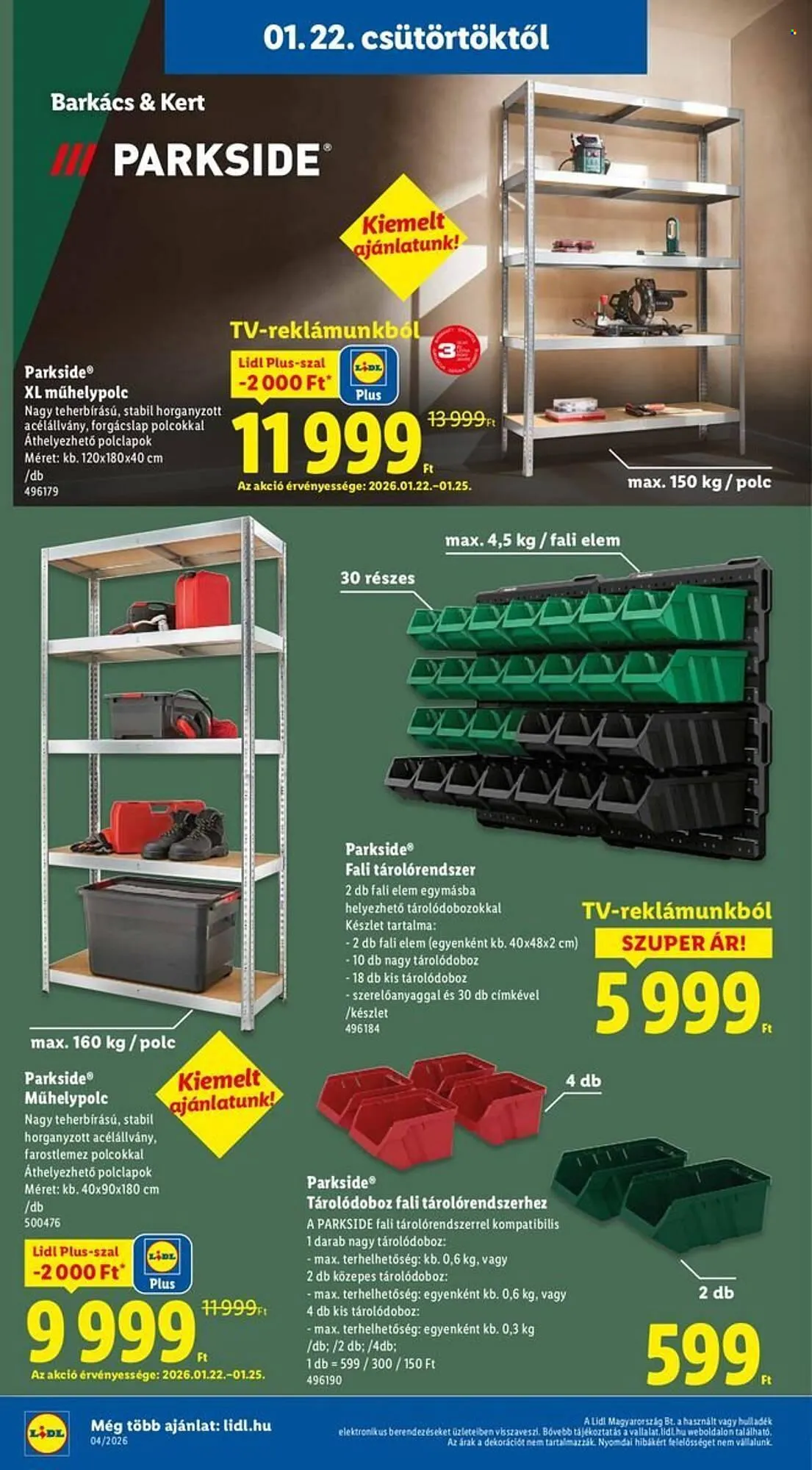 Katalógus Lidl akciós újság január 22.-tól január 28.-ig 2026. - Oldal 2