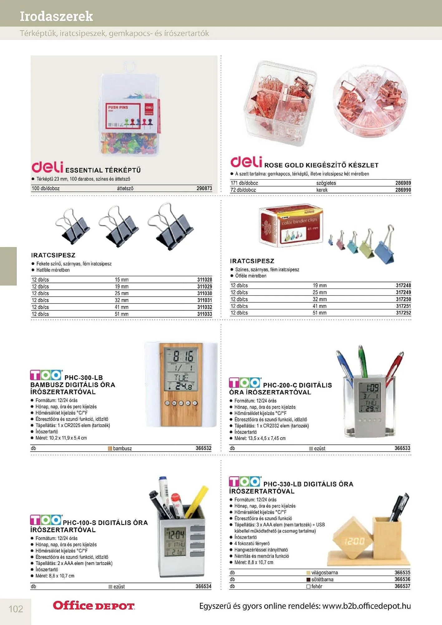 Katalógus Office Depot akciós újság május 9.-tól december 31.-ig 2026. - Oldal 102