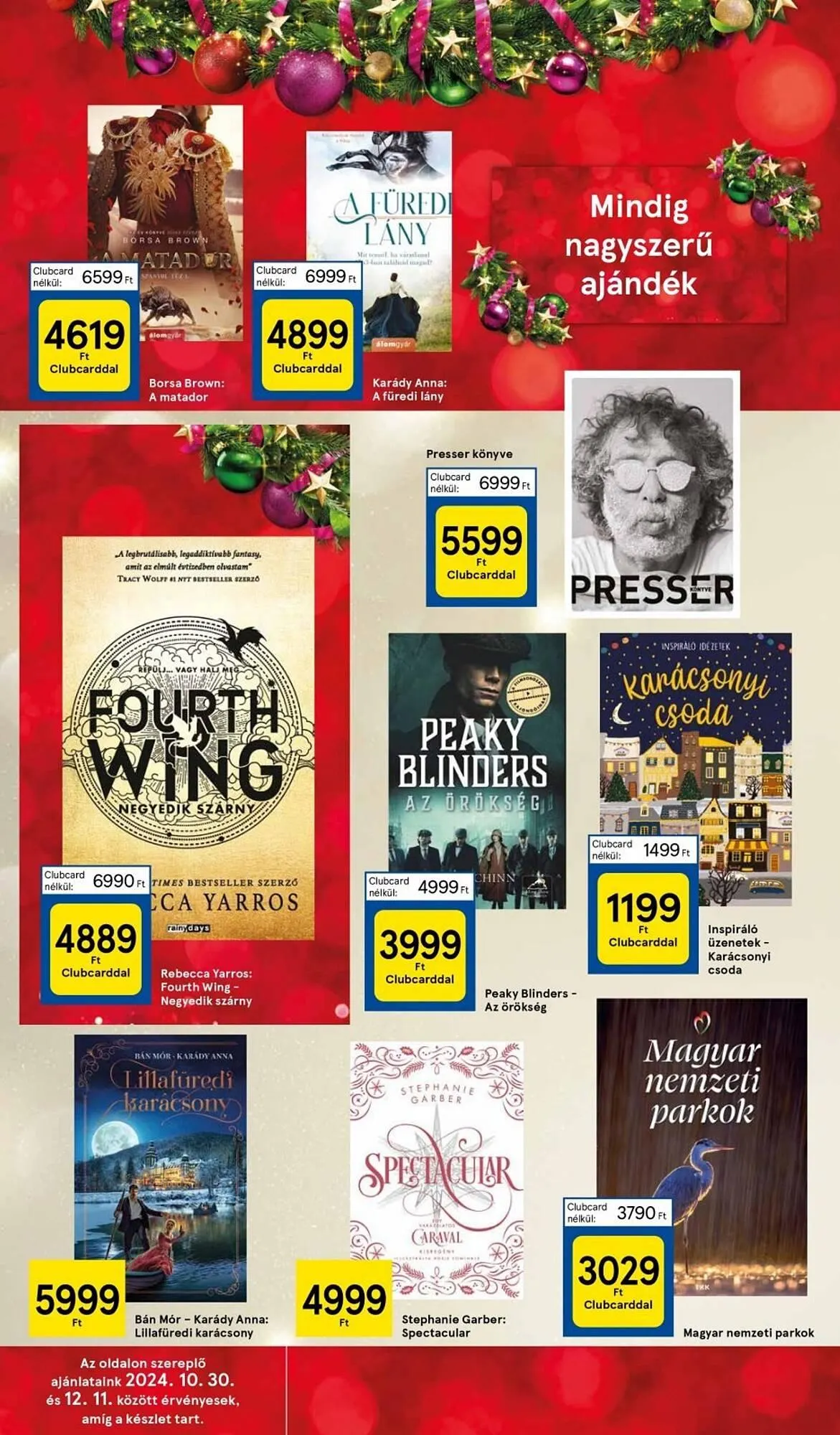 Katalógus Tesco akciós újság november 27.-tól december 24.-ig 2024. - Oldal 10