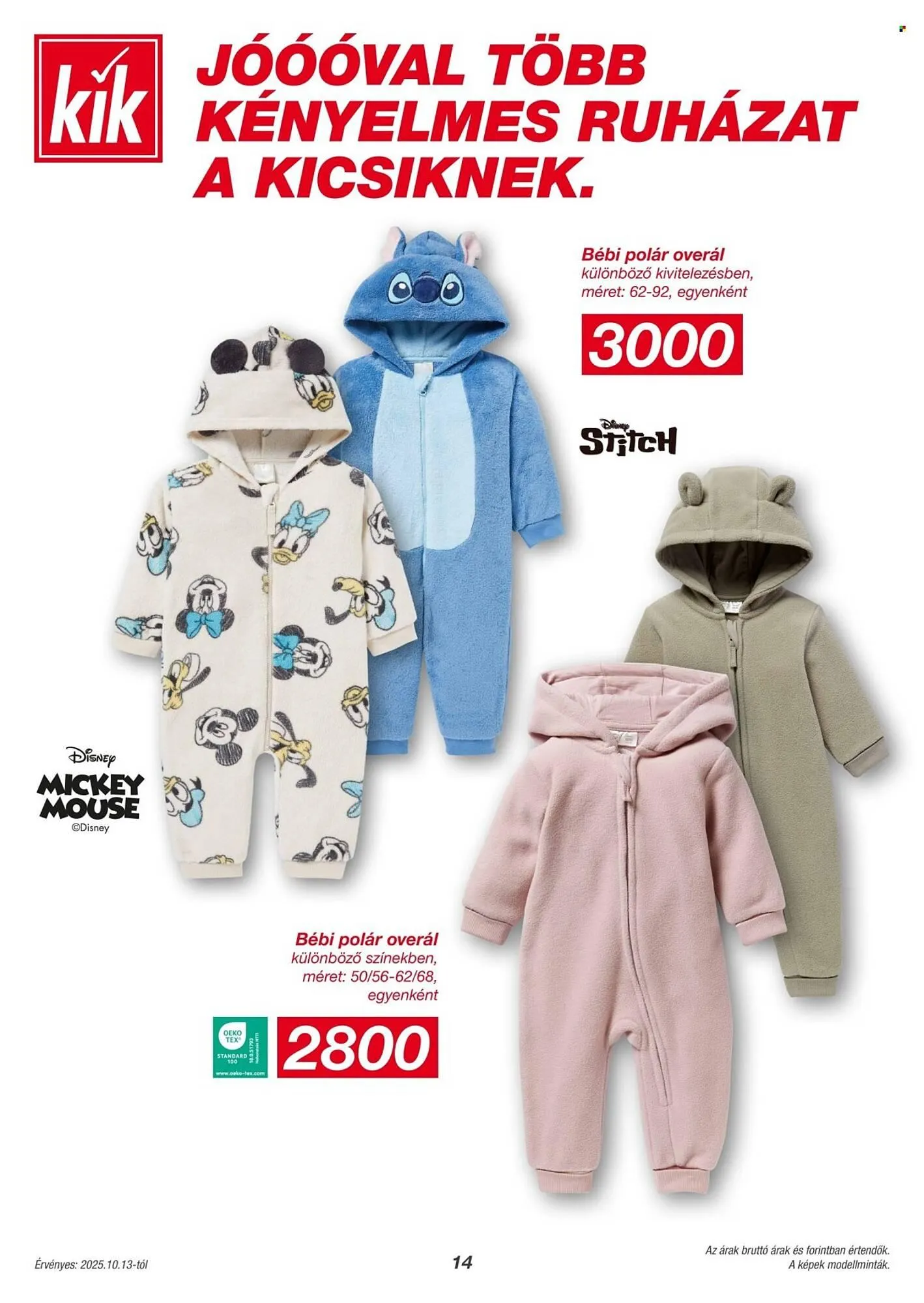 Katalógus Kik akciós újság október 9.-tól november 7.-ig 2025. - Oldal 14