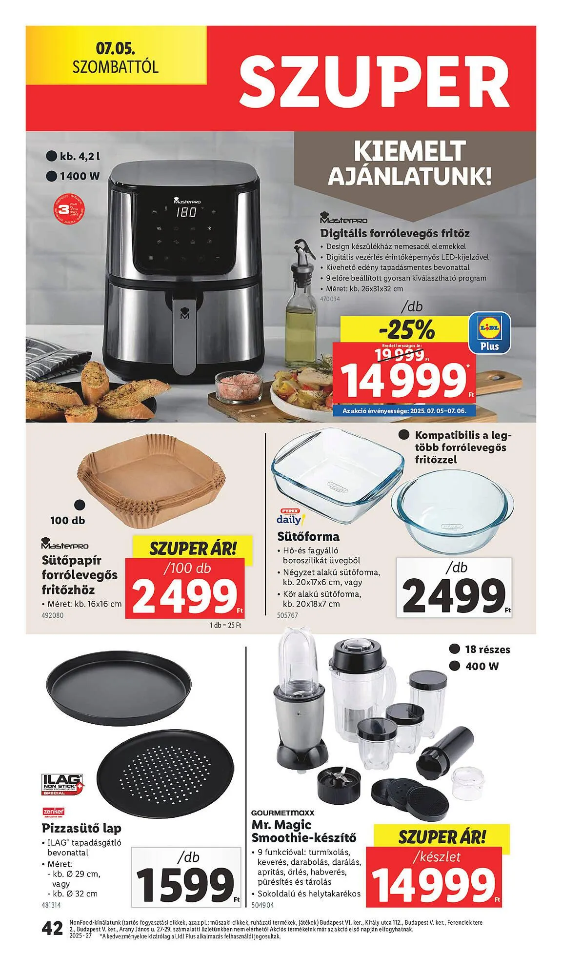 Katalógus Lidl akciós újság július 3.-tól július 9.-ig 2025. - Oldal 42