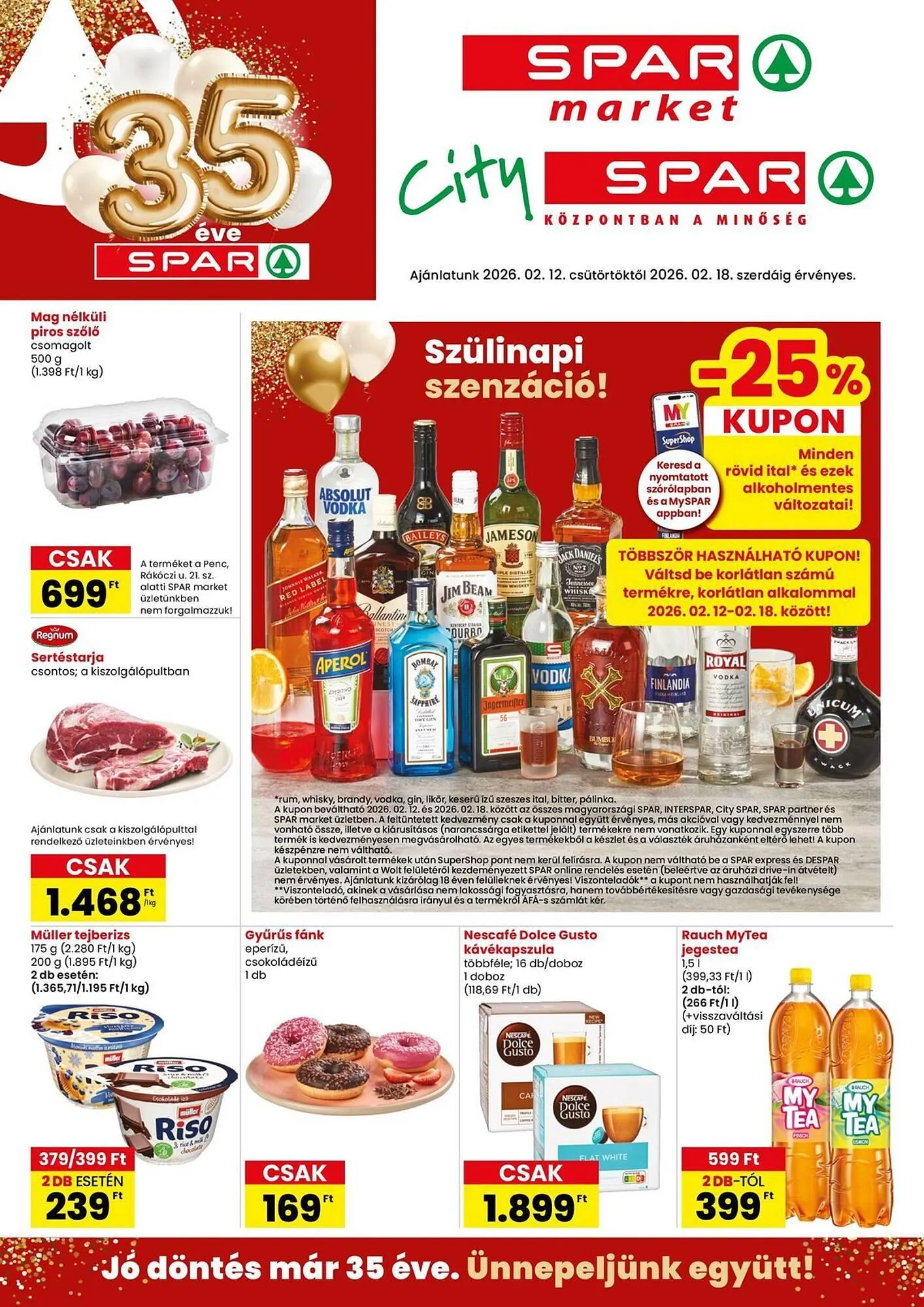 Spar akciós újság - 1