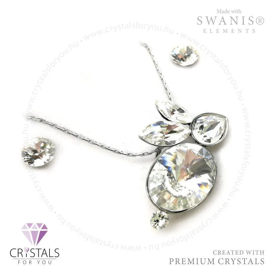 Nyuszi ékszerszett Swanis® prémium kristállyal díszítve