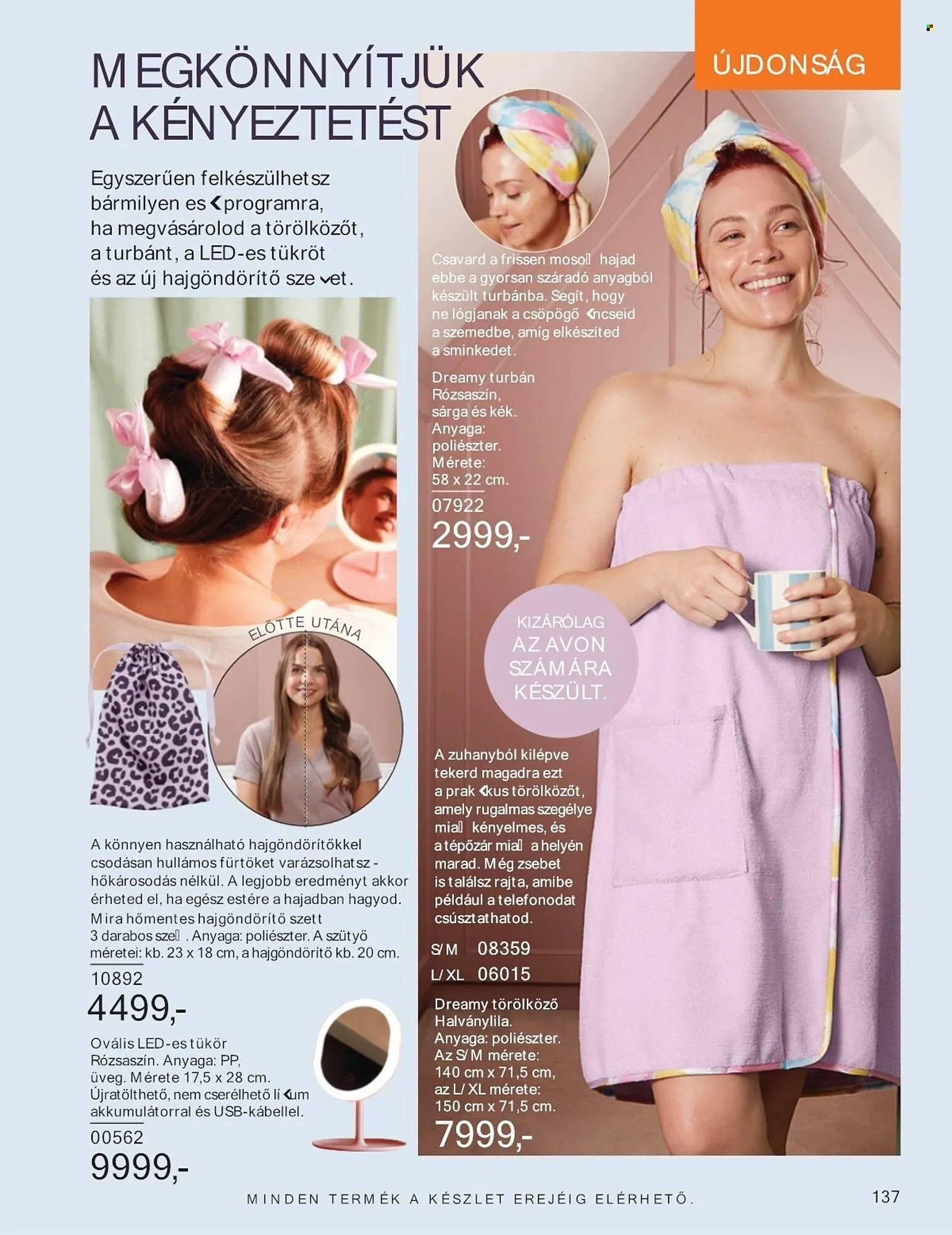 Katalógus AVON akciós újság július 1.-tól július 31.-ig 2025. - Oldal 137