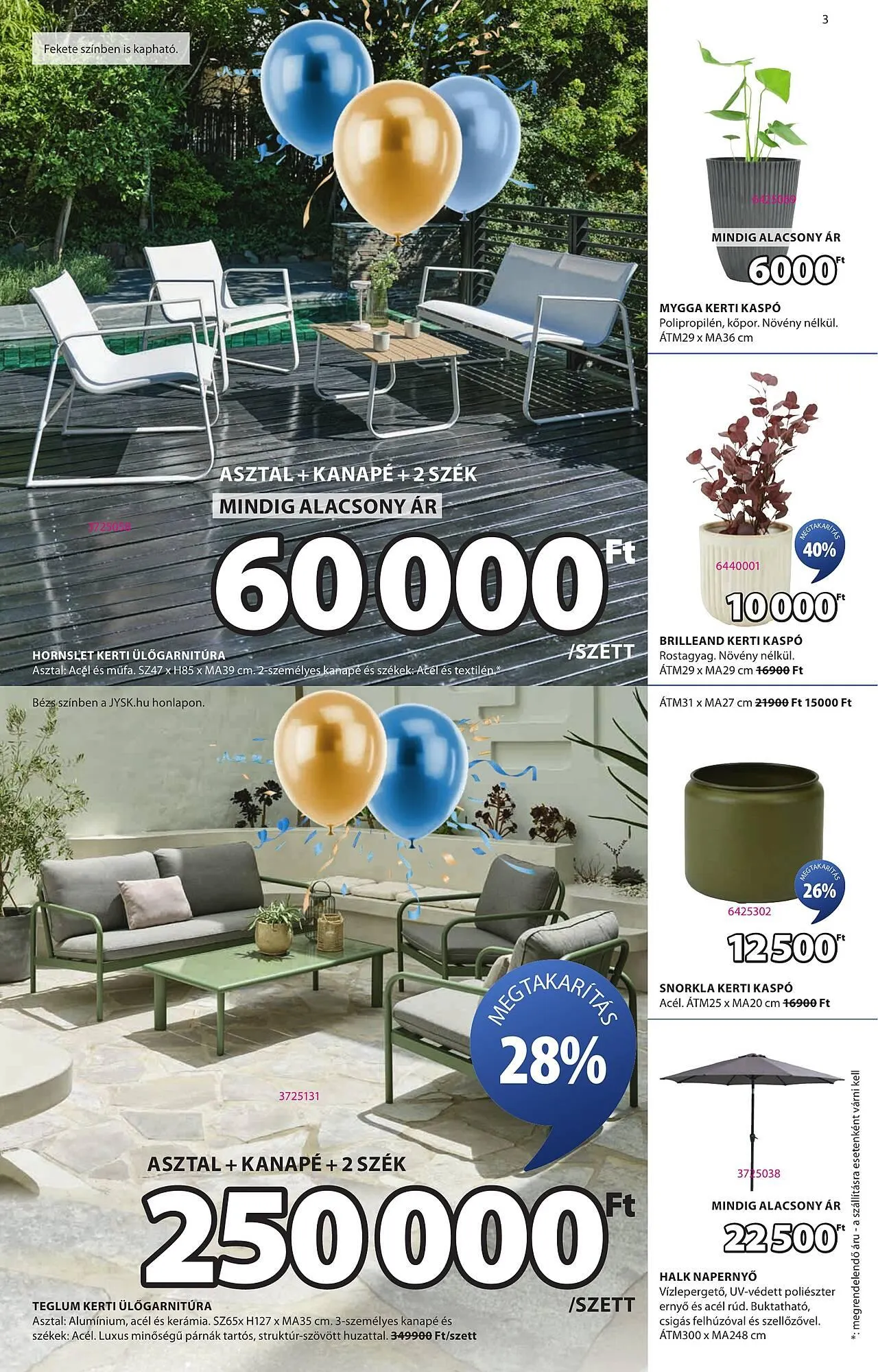 Katalógus JYSK akciós újság május 7.-tól május 18.-ig 2025. - Oldal 3