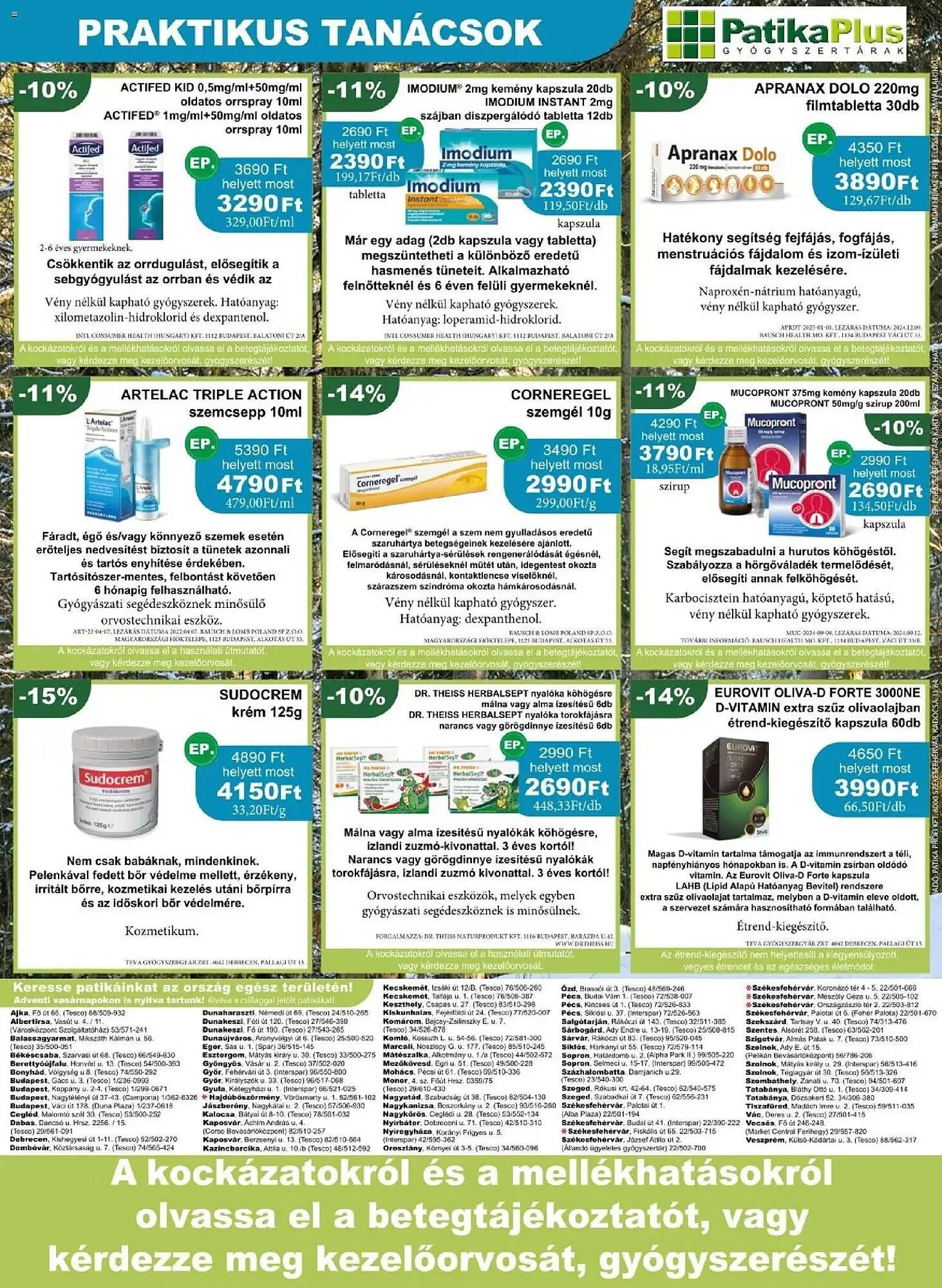 Katalógus PatikaPlus akciós újság november 1.-tól november 30.-ig 2025. - Oldal 8