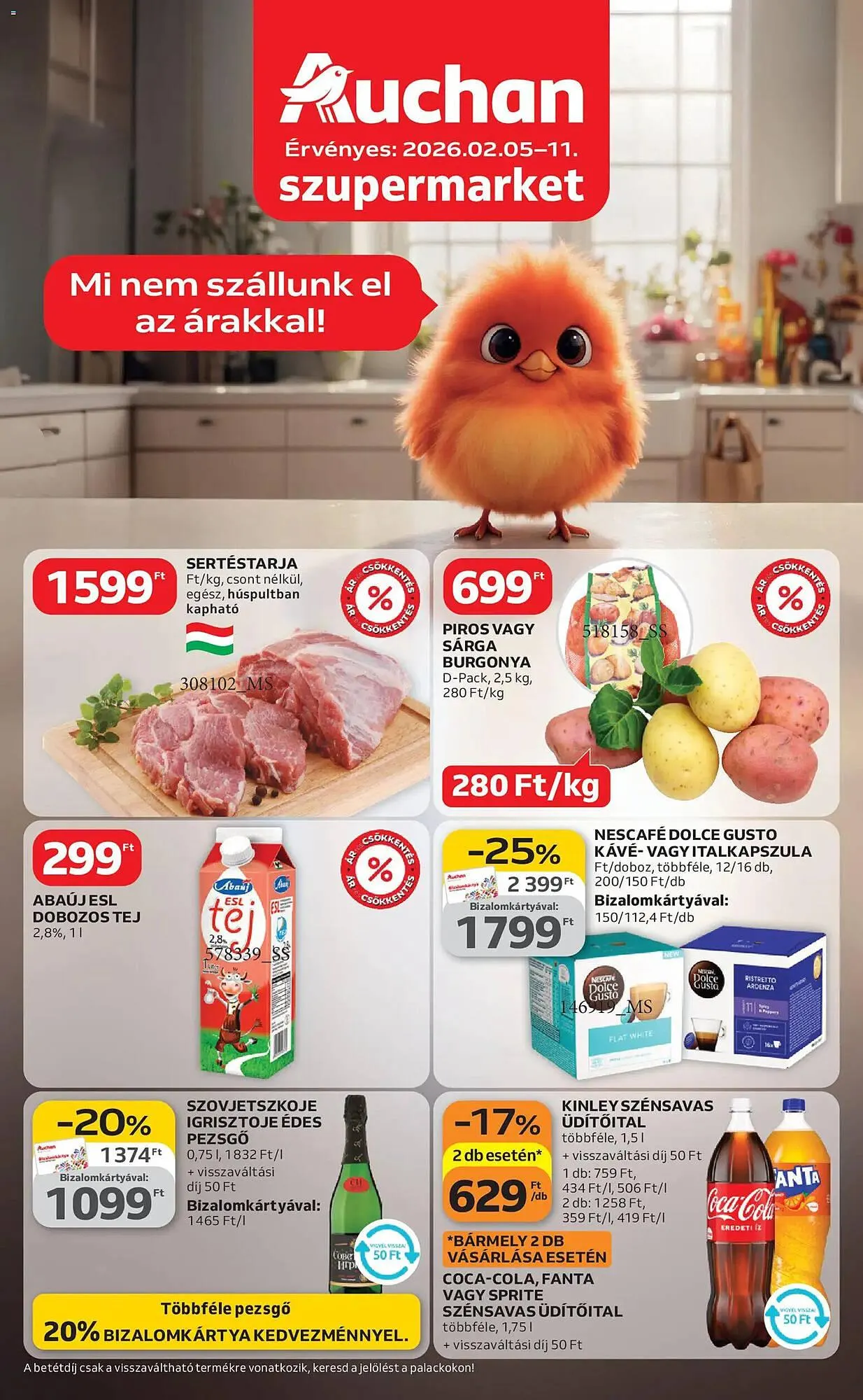 Auchan akciós újság - 1