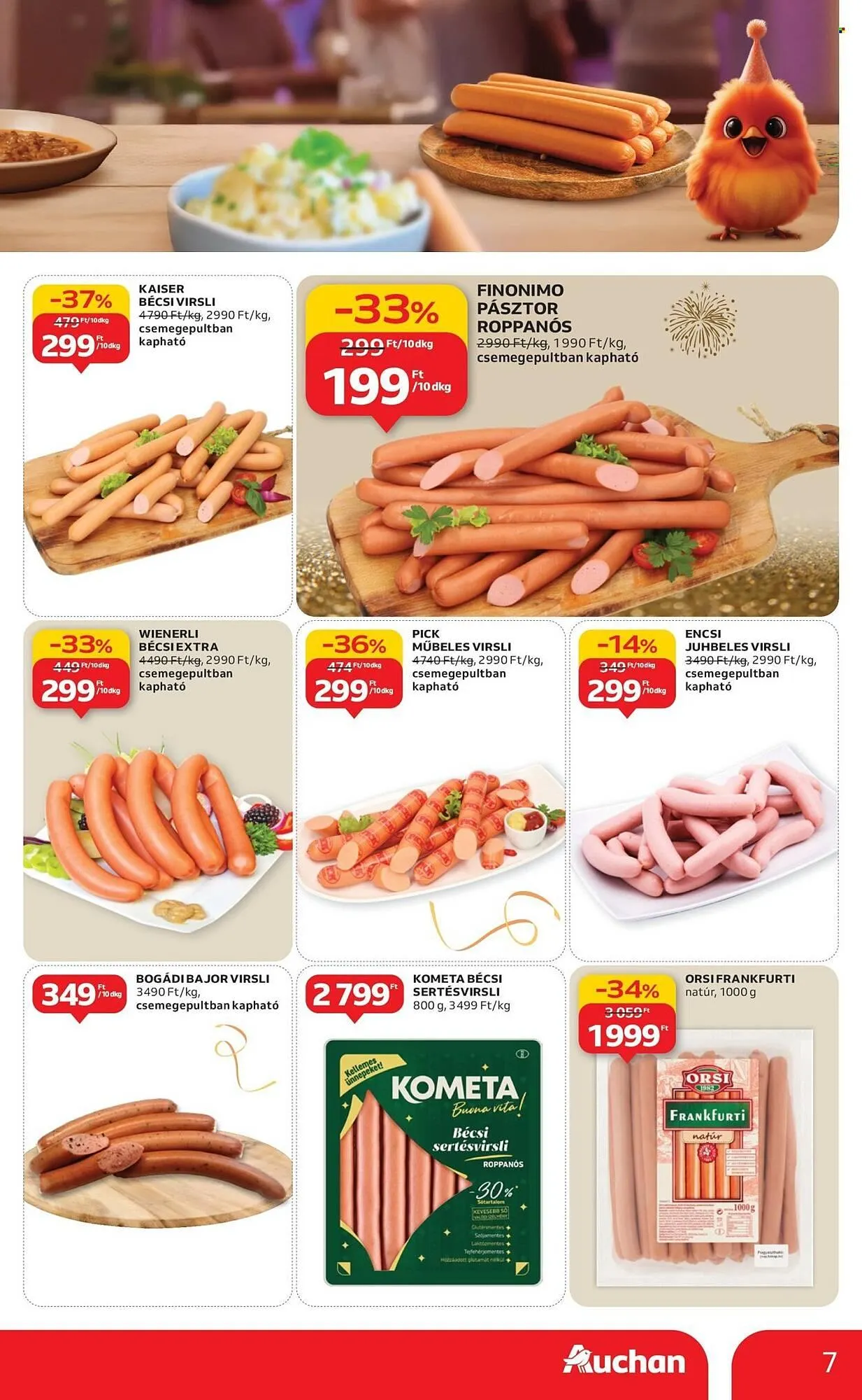 Katalógus Auchan akciós újság december 27.-tól december 31.-ig 2025. - Oldal 7